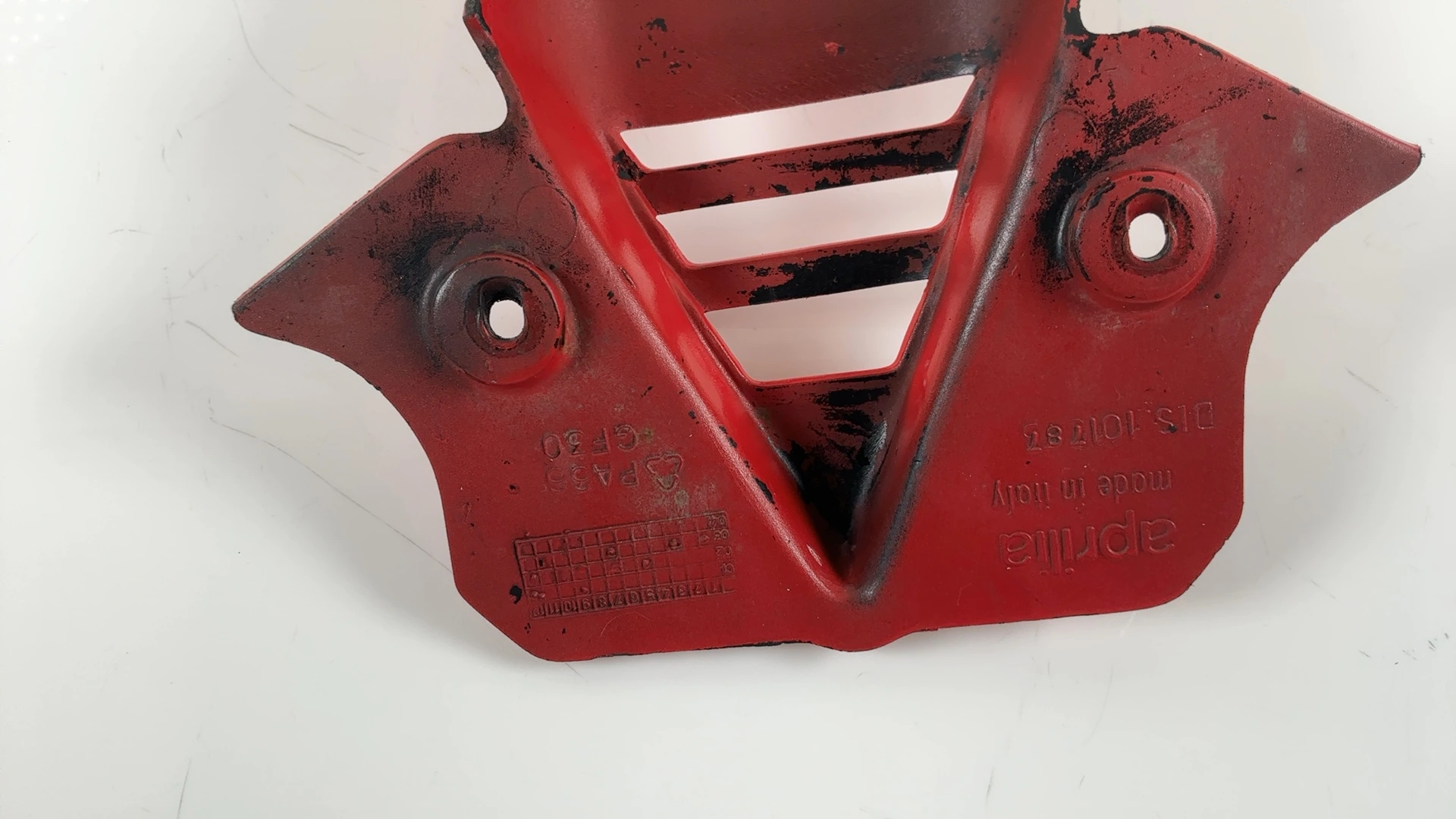 Aprilia RSV 1000 Mille RP 998cc Radiator Spoiler Fairing 2000 2001 OEM 101787 - Image 5