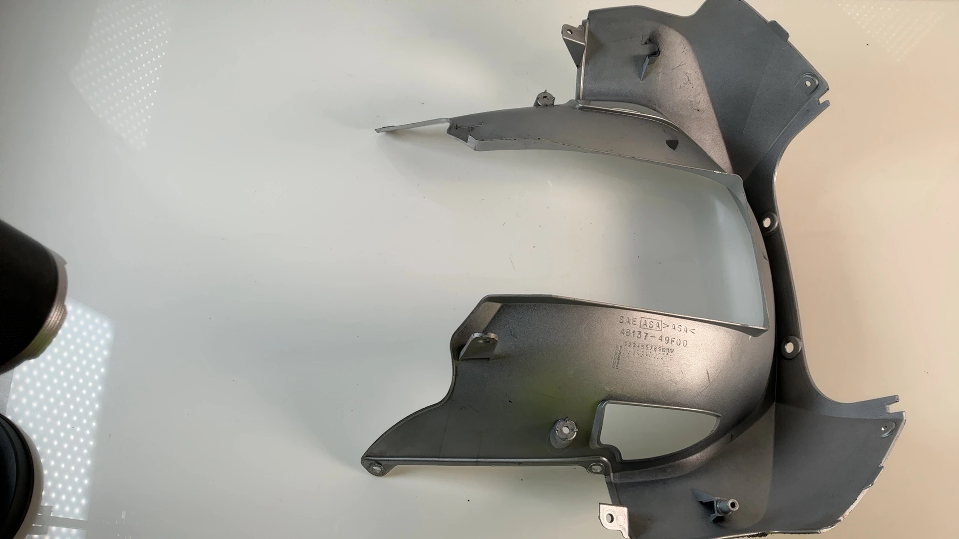 Suzuki Burgman UH125 UH150 125cc Front Lower Fairing 2002-2006 OEM 48137-49F00 - Image 2
