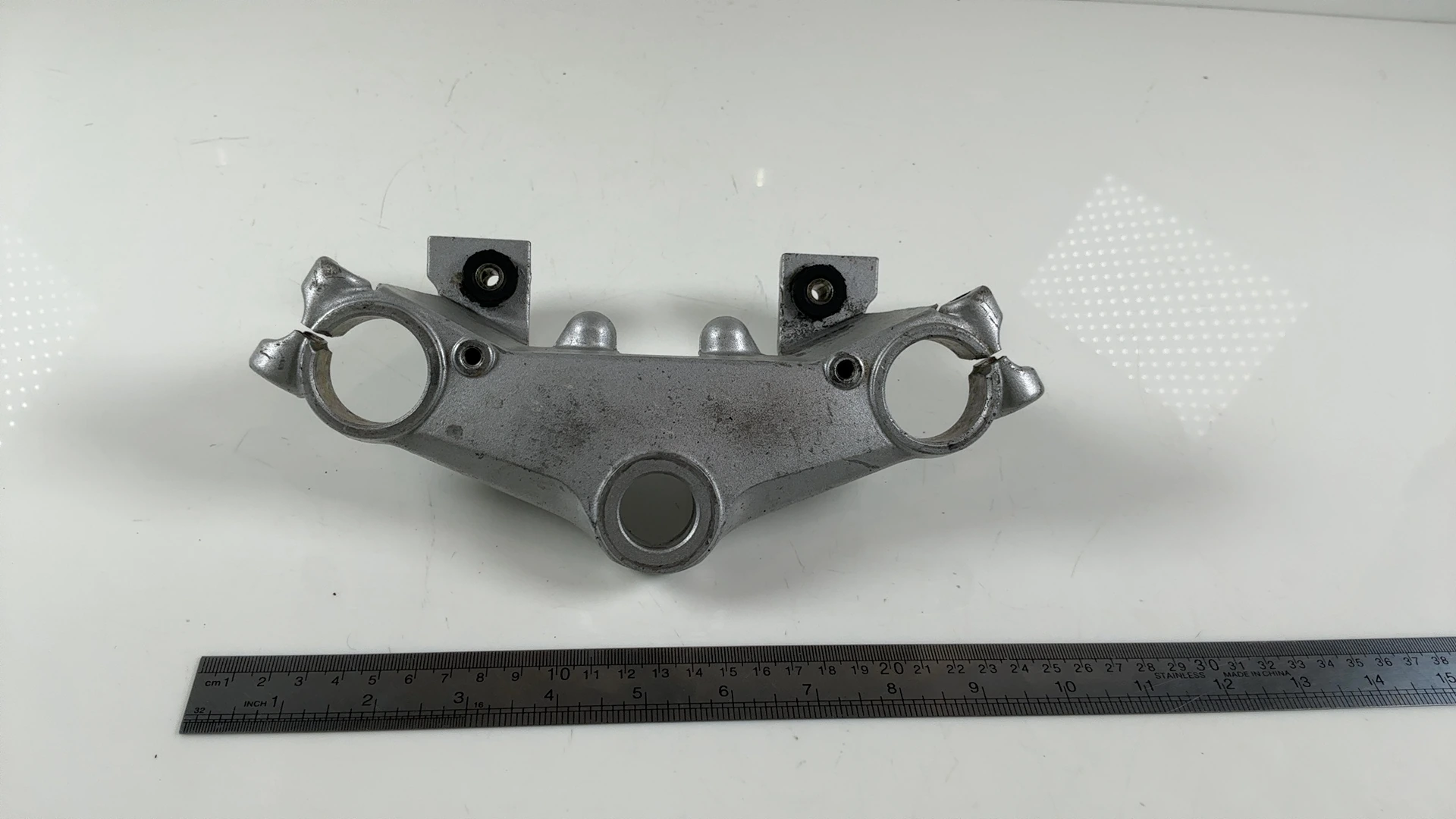 Yamaha TZR 125 2RH 125cc Upper Fork Bridge Yoke 1987-1992 OEM 2RH-23435-00 - Image 5