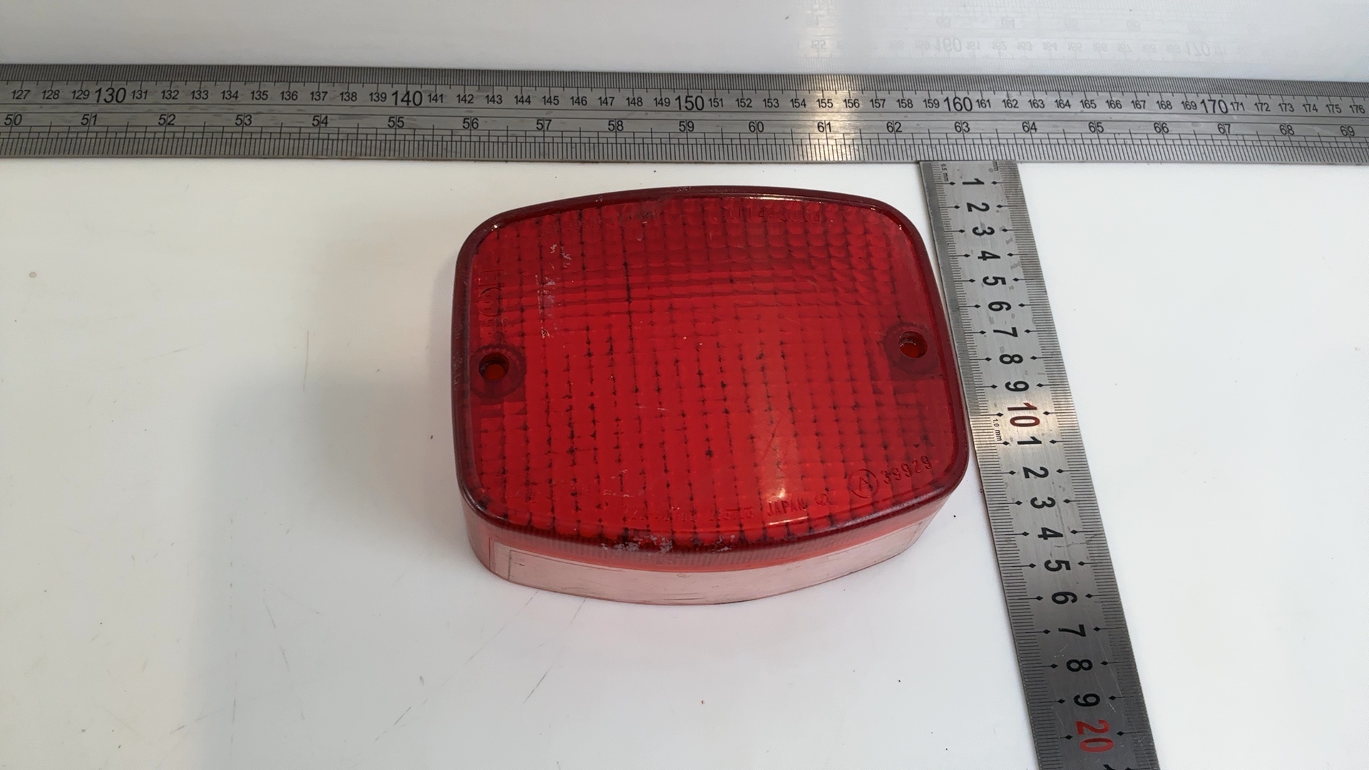 Kawasaki Z550 LTD KZ550 550cc Rear Brake Light Lens 1980-1983 OEM 23026-034 - Image 4