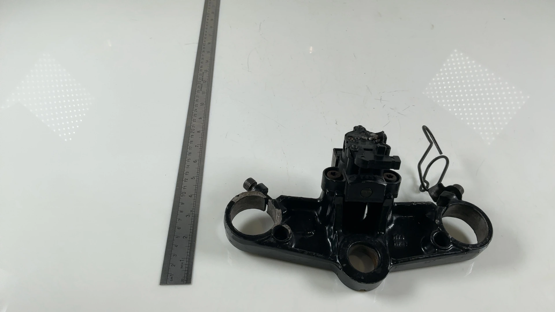 Honda CBR400RR NC29 400cc Upper Fork Bridge Yoke 1990-1994 OEM 53230-MV4-000 - Image 4