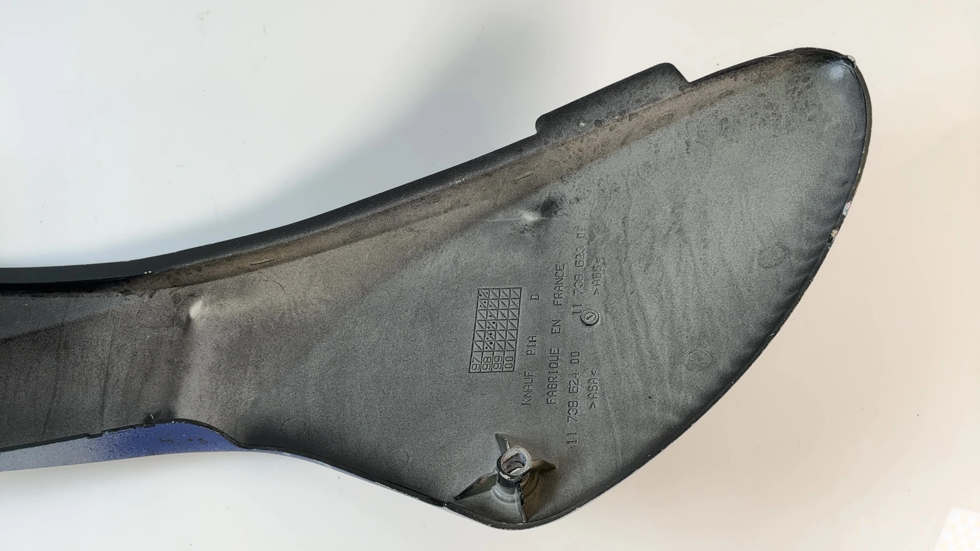 Peugeot Trekker TKR 50cc Rear Right Side Fairing Panel 1997-2014 OEM 1173862400 - Image 4