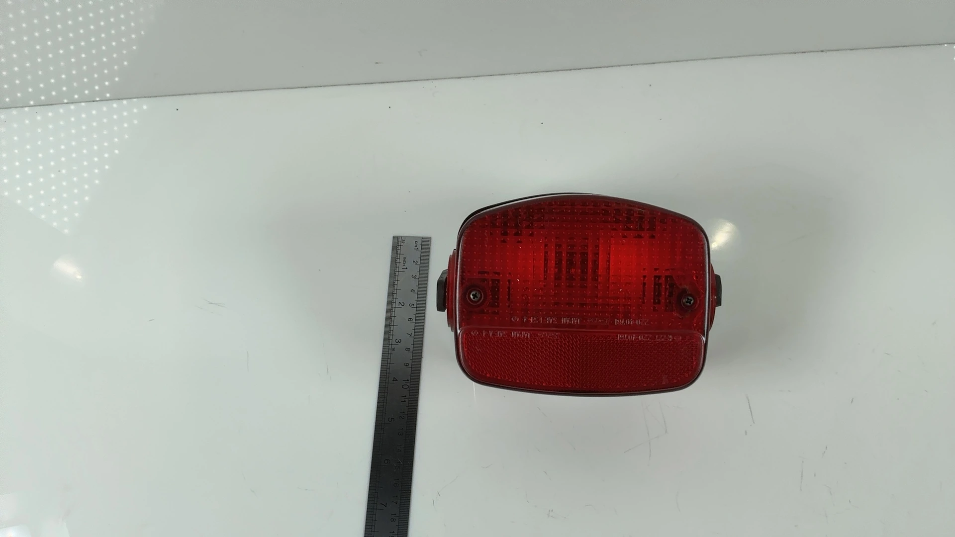 Kawasaki KZ650 KZ650C 650cc Rear Brake Tail Light Lens 1977-1983 OEM  23026-034 - Image 3