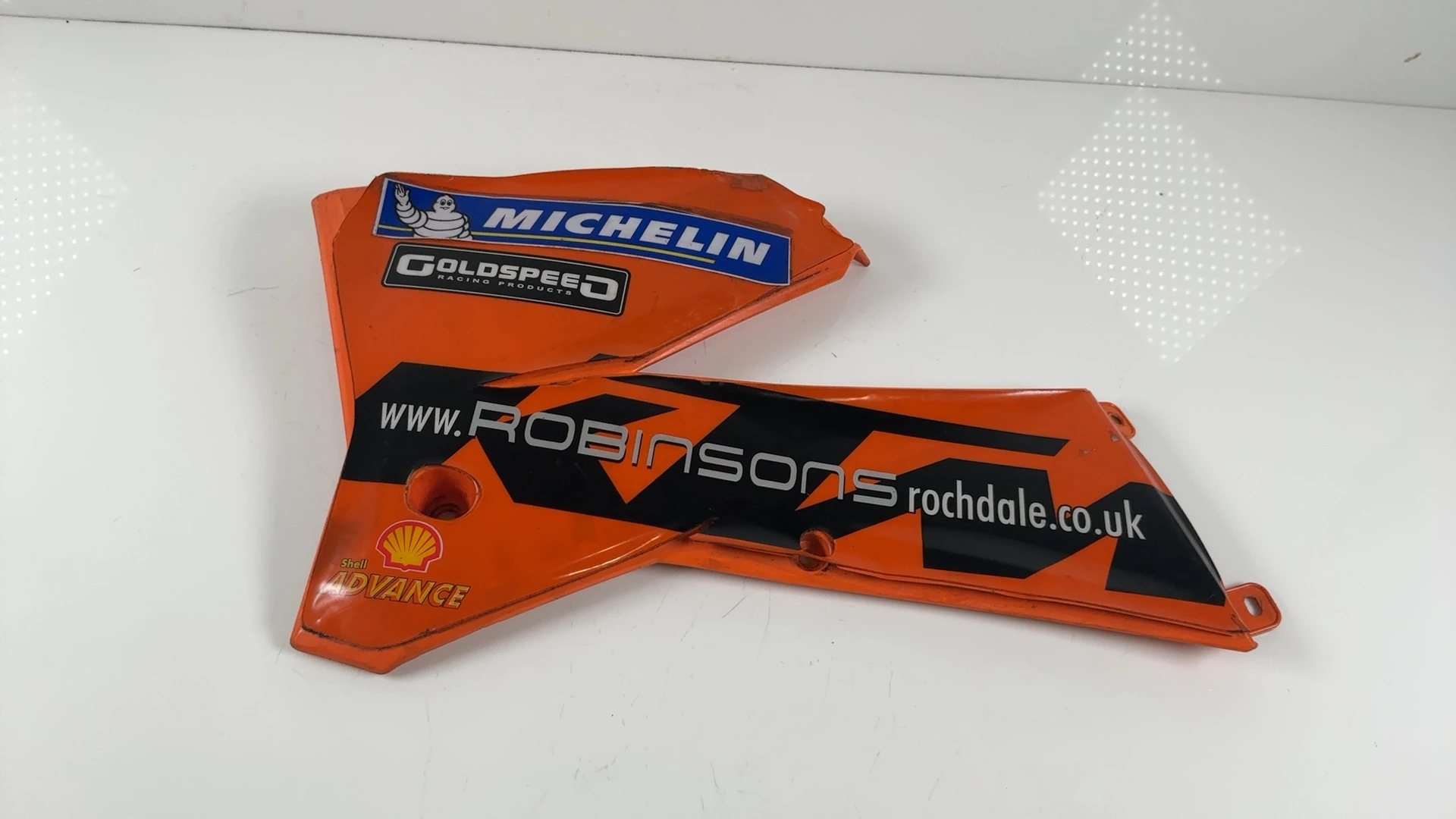 KTM SX 250 Radiator Spoiler Shroud Left 2003 2004 2005 2006 OEM 54808050000