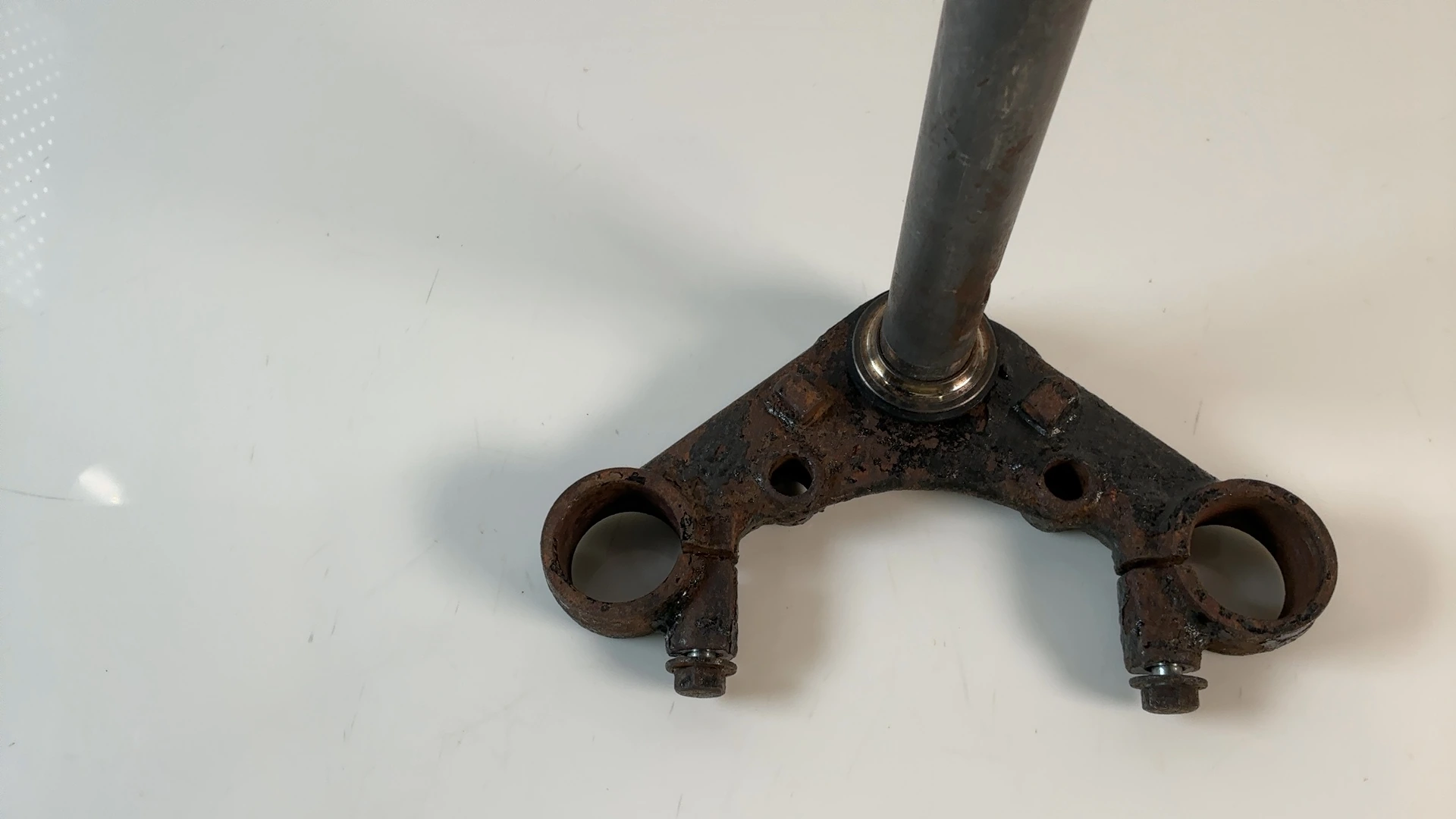Honda NS125F TC01 125cc Lower Triple Tree Stem 1984-1987 OEM 53219-KR1-860 KR1 - Image 5