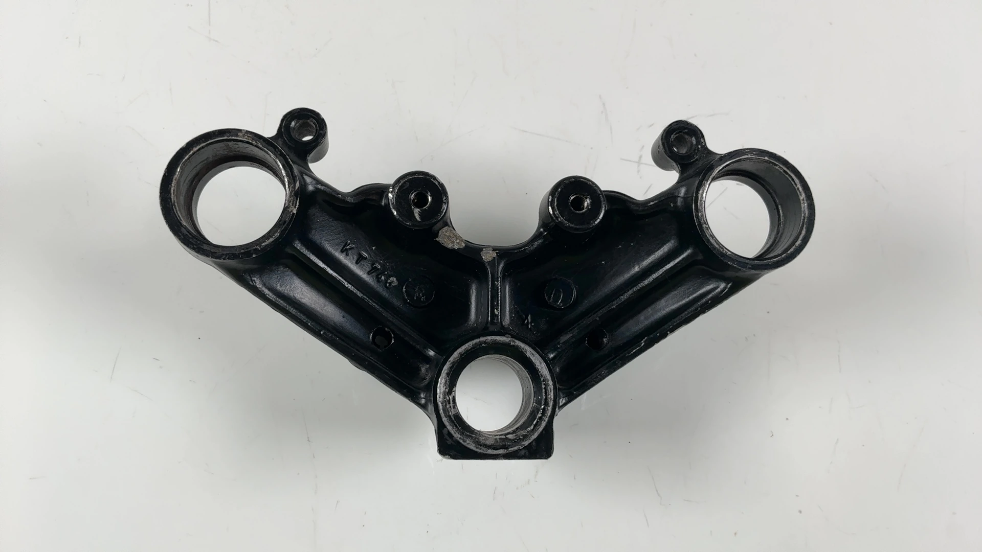 Kawasaki KH125 125 CC Upper Triple Clamp 1977-1997 OEM 44039-1021 - Image 6