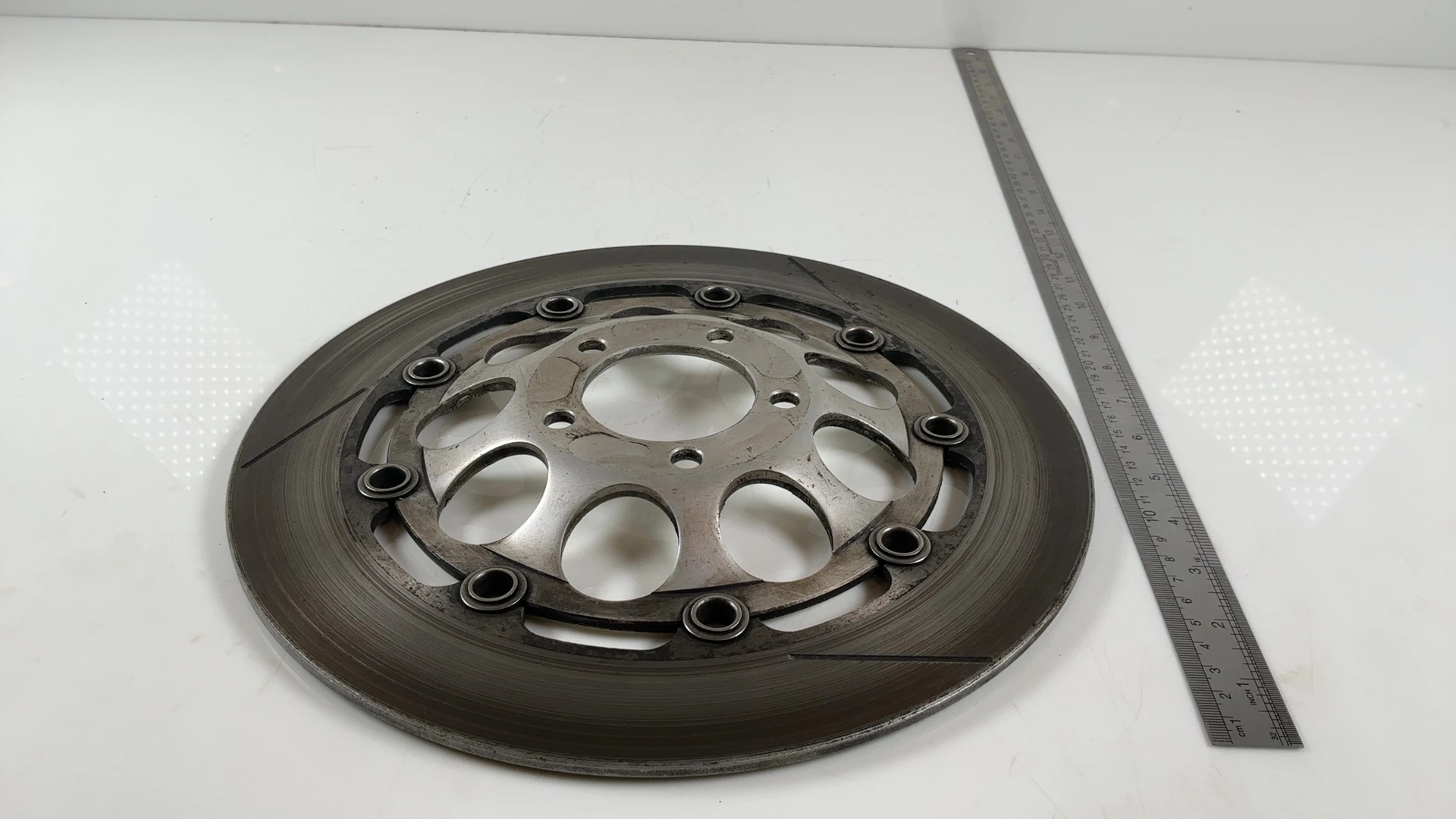 Suzuki GSXR 750 GR77B 750cc Front Brake Disc Rotor 1988-1992 OEM 59210-17C00 - Image 3