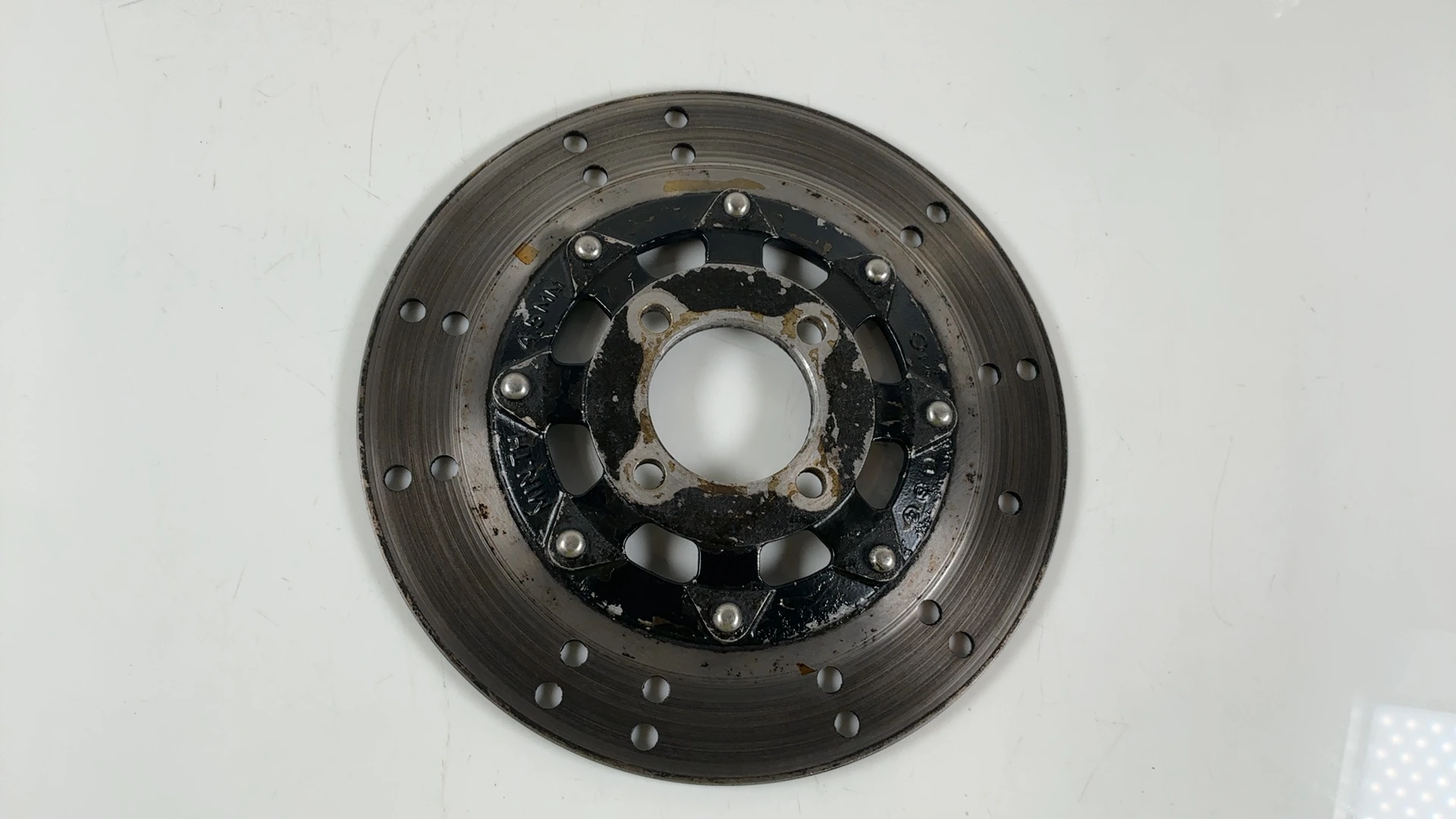 Kawasaki Z250FT KZ250A 250cc Rear Brake Disc Rotor 1979-1980 OEM 41080-1013 - Image 6