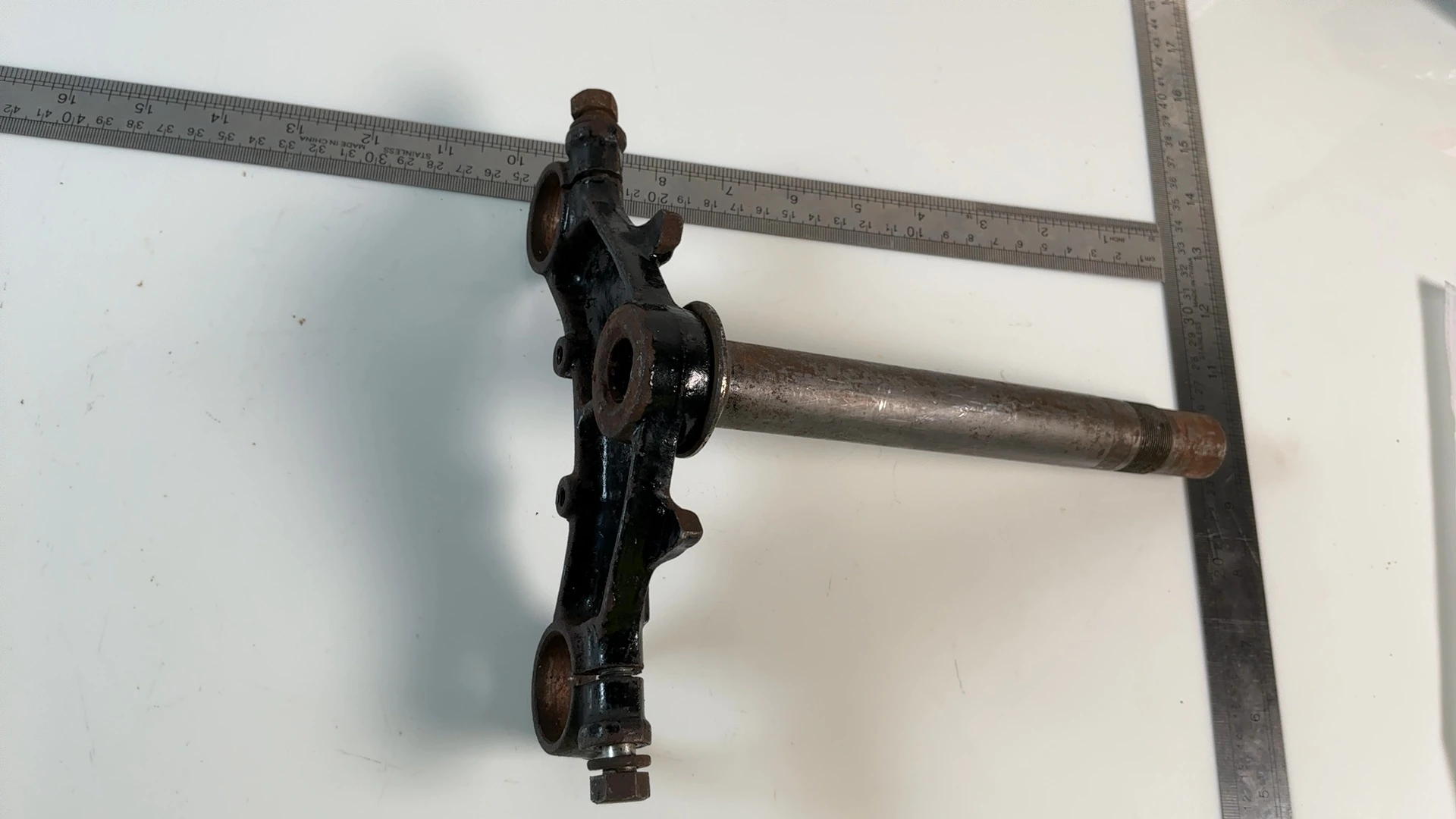 Kawasaki GTO 125 KH125 125cc Lower Fork Bridge Yoke 1980-2004 OEM 44037-1025 - Image 3