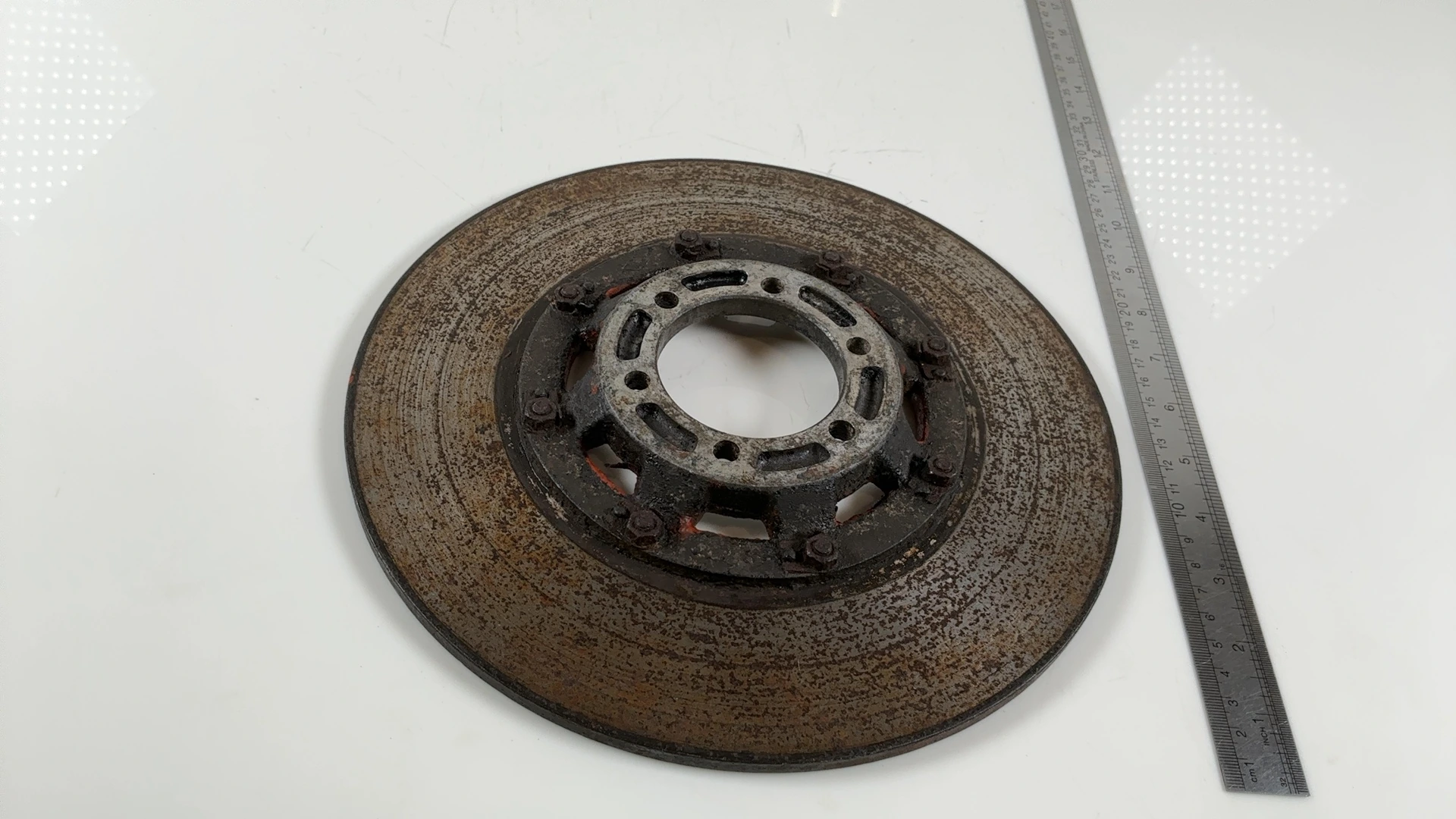 Yamaha RD250 351 250cc Front Disc Brake Rotor 1973-1975 OEM 351-25831-01-00 - Image 3