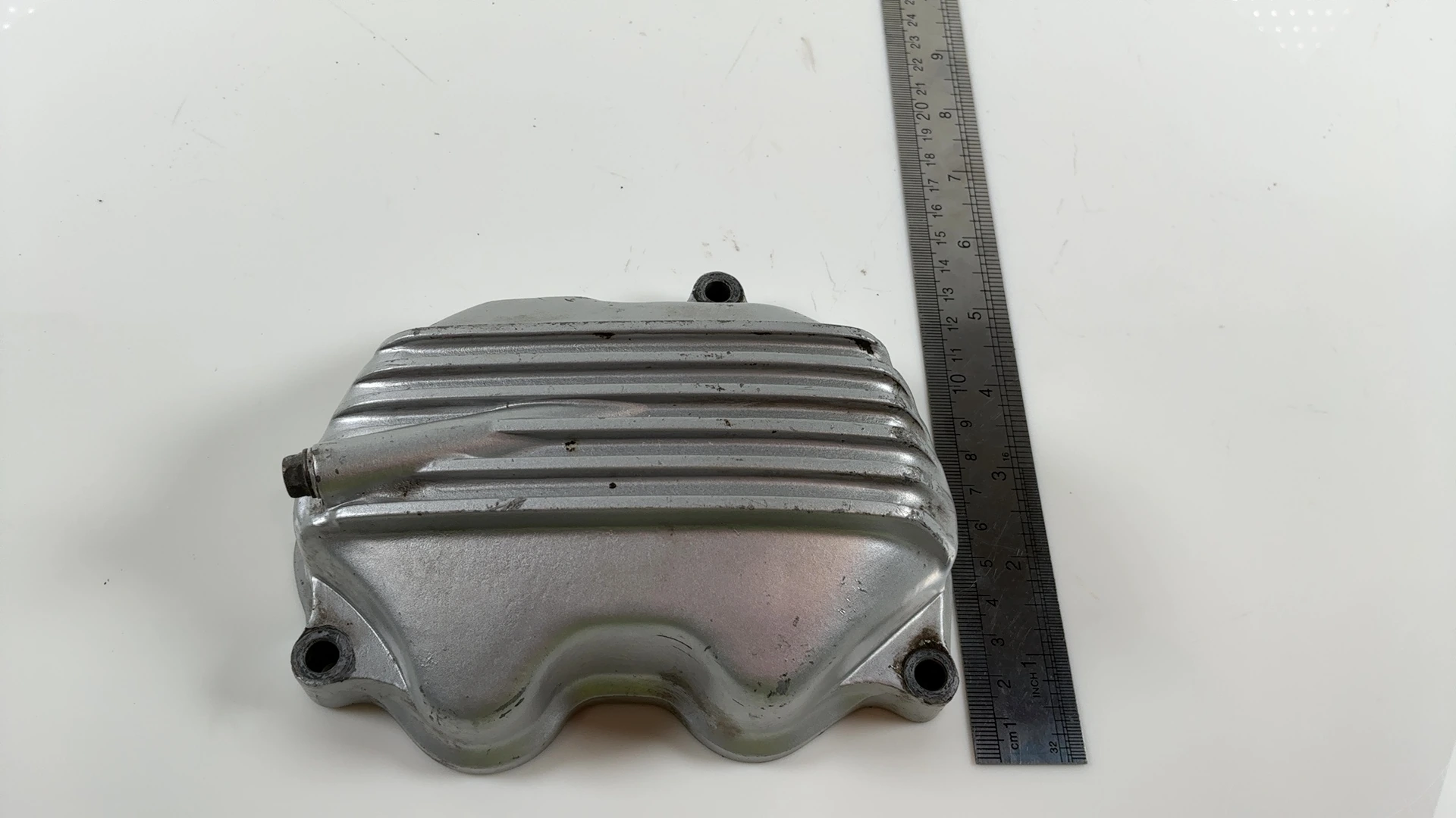 HONDA CG125 125CC CYLINDER HEAD VALVE COVER 1999 2000 OEM 12301-KCC-900 - Image 3