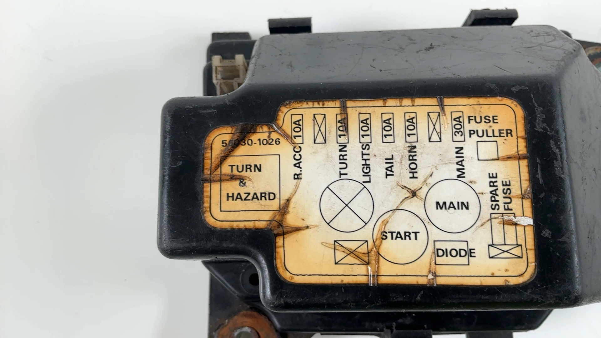 Kawasaki GPZ750 ZX750A 750cc Junction Fuse Box 1983-1985 OEM 59416-1051 - Image 8