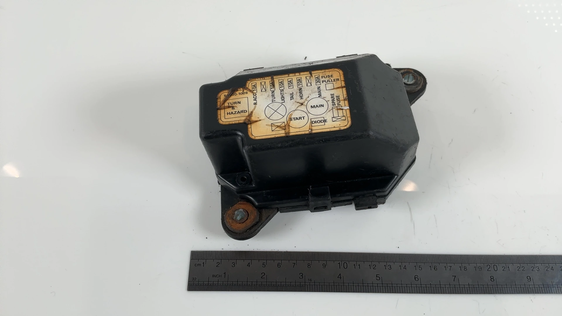 Kawasaki GPZ750 ZX750A 750cc Junction Fuse Box 1983-1985 OEM 59416-1051 - Image 4