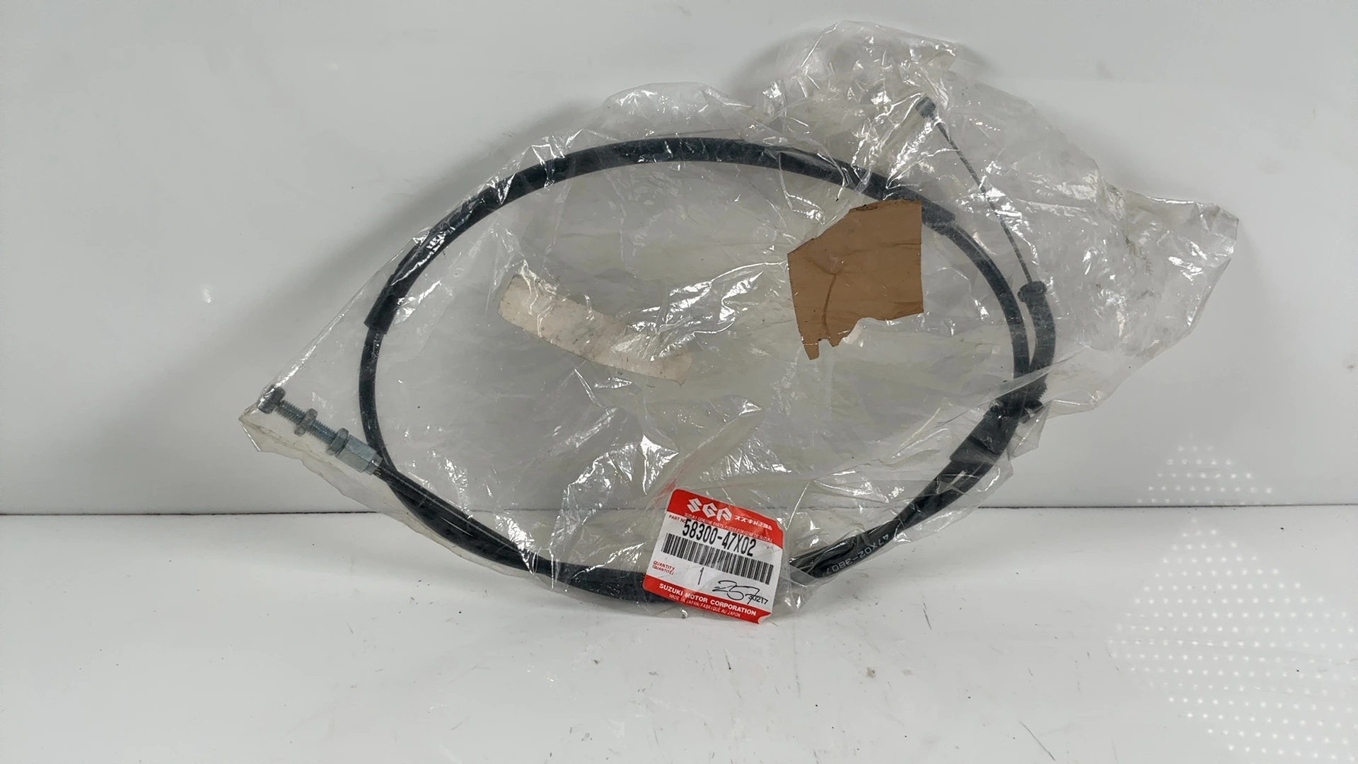 Suzuki GS300L GS300 300cc Throttle Cable Pull 1982-1985 OEM 58300-47X02