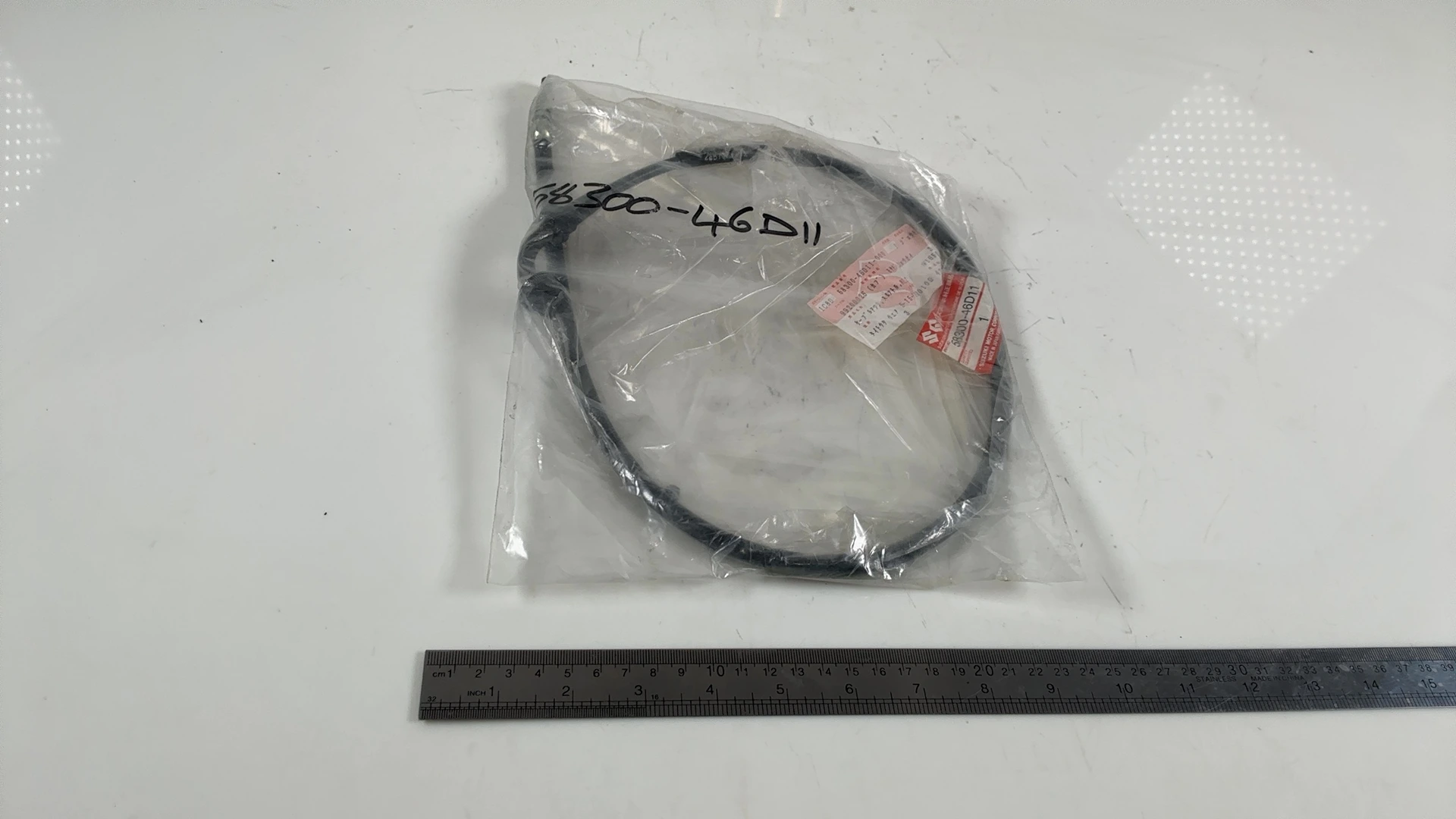 Suzuki Katana GSX400SSN 400cc Throttle Cable Pull 1992-1993 OEM 58300-46D11 - Image 5