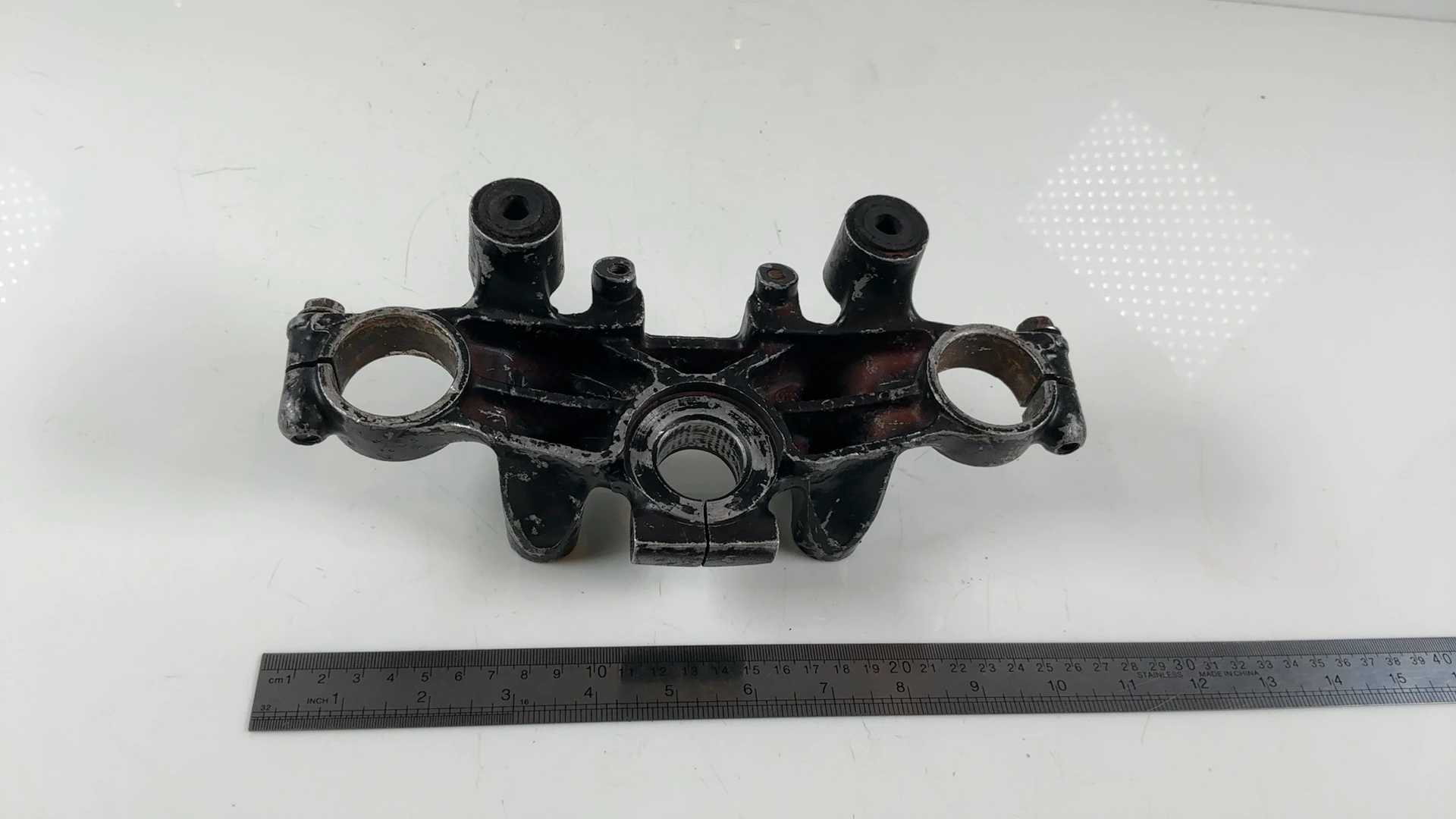 Kawasaki KZ550 LTD KZ550C 550cc Upper Fork Bridge Yoke 1980-1983 OEM 44039-1011 - Image 5