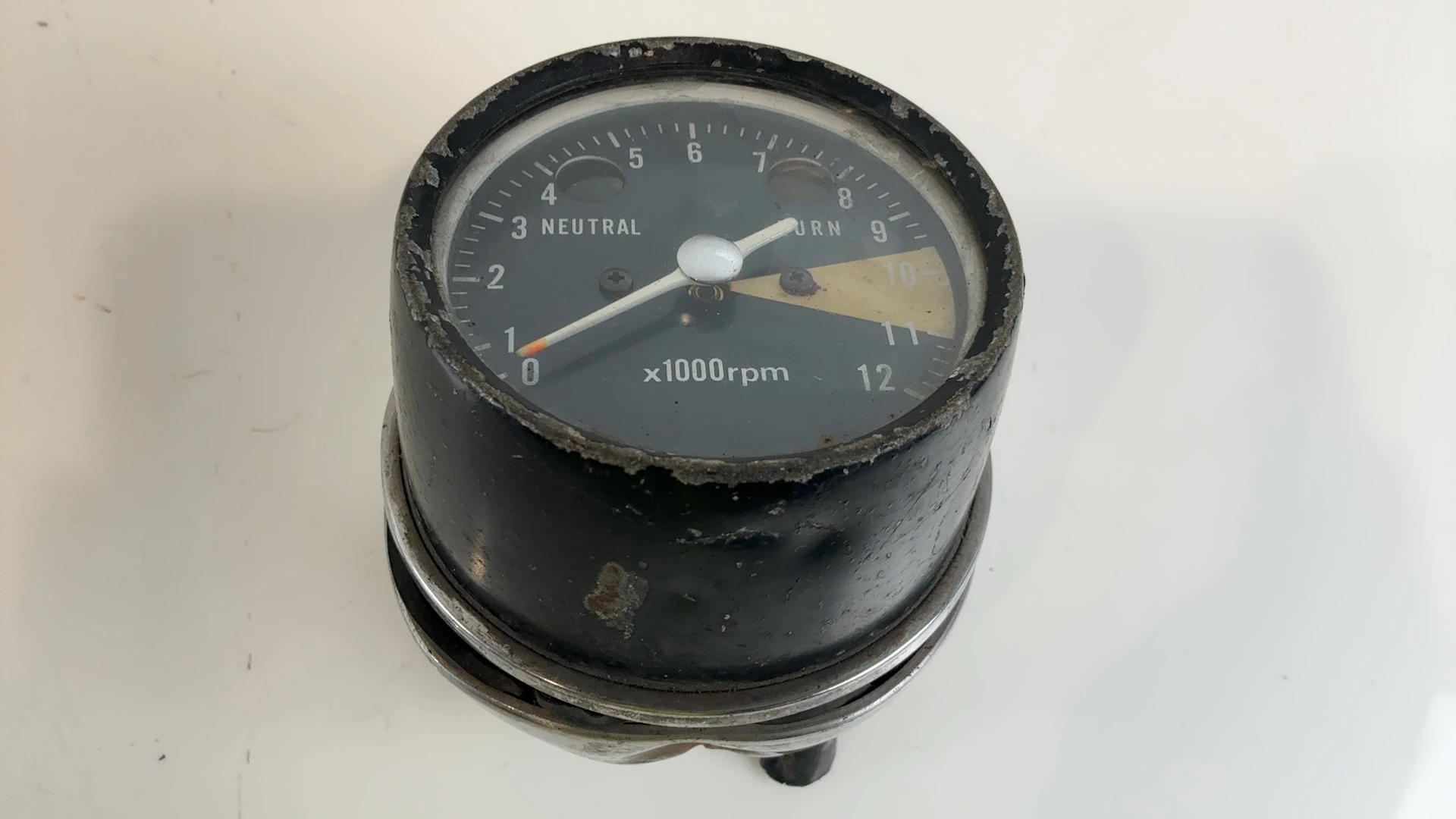 Honda CB350 CB350K 350 CC Tachometer RPM Gauge 1972-1973 OEM 37240-344-008 - Image 1