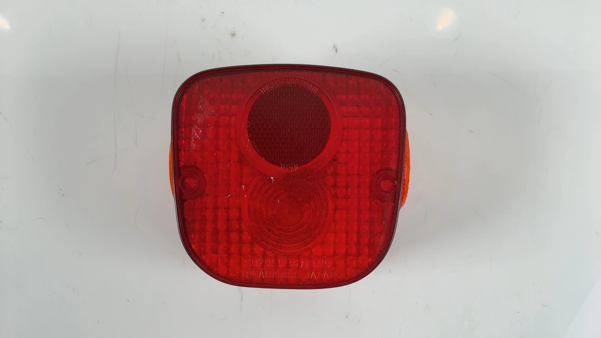Suzuki GT125 TS125 125cc Rear Brake Light Lens 1974-1977 OEM 35712-35012