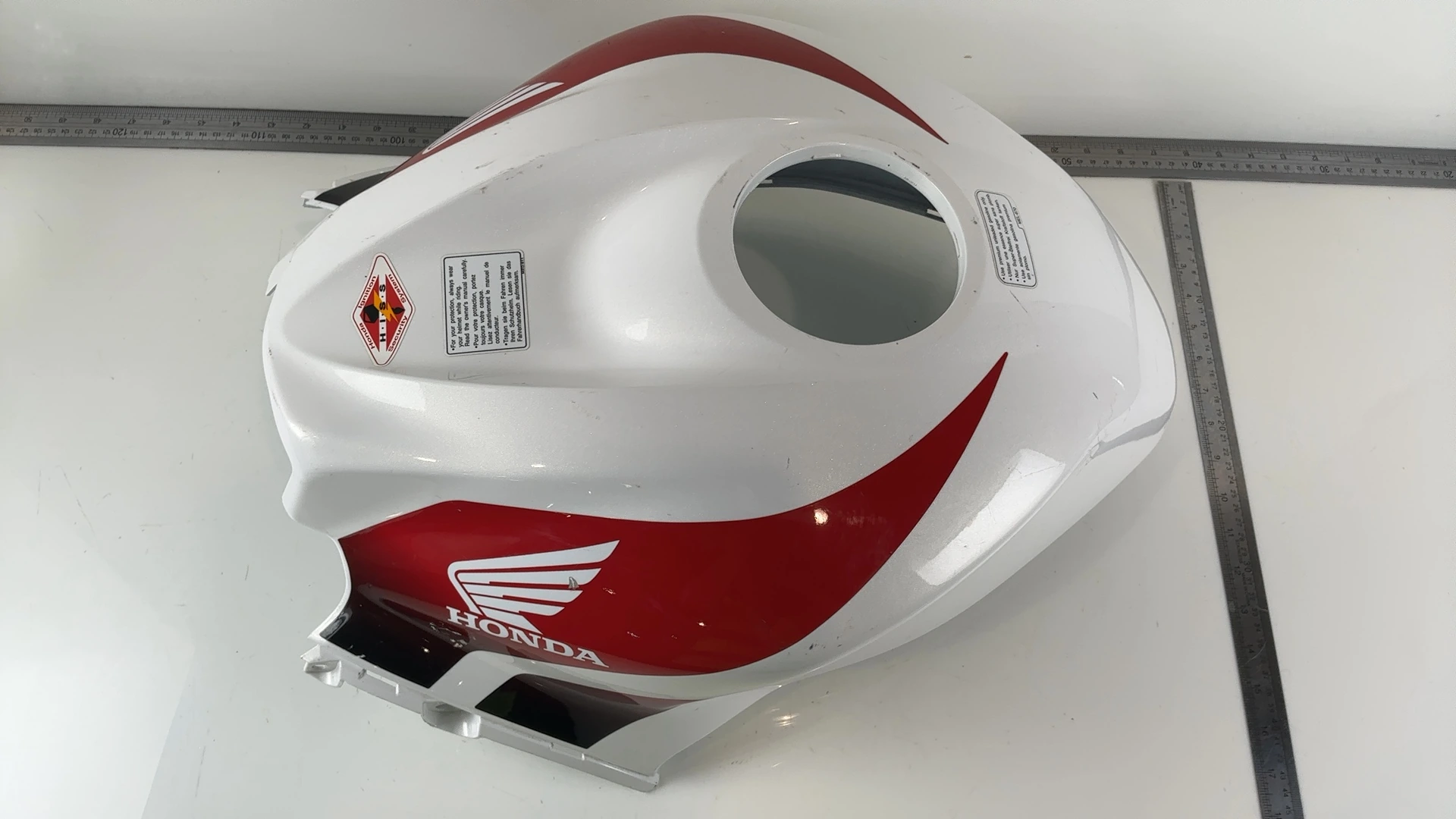 Honda CBR600RR PC40 600cc Fuel Tank Cover 2007-2012 OEM 83150-MFJ-A40 - Image 4