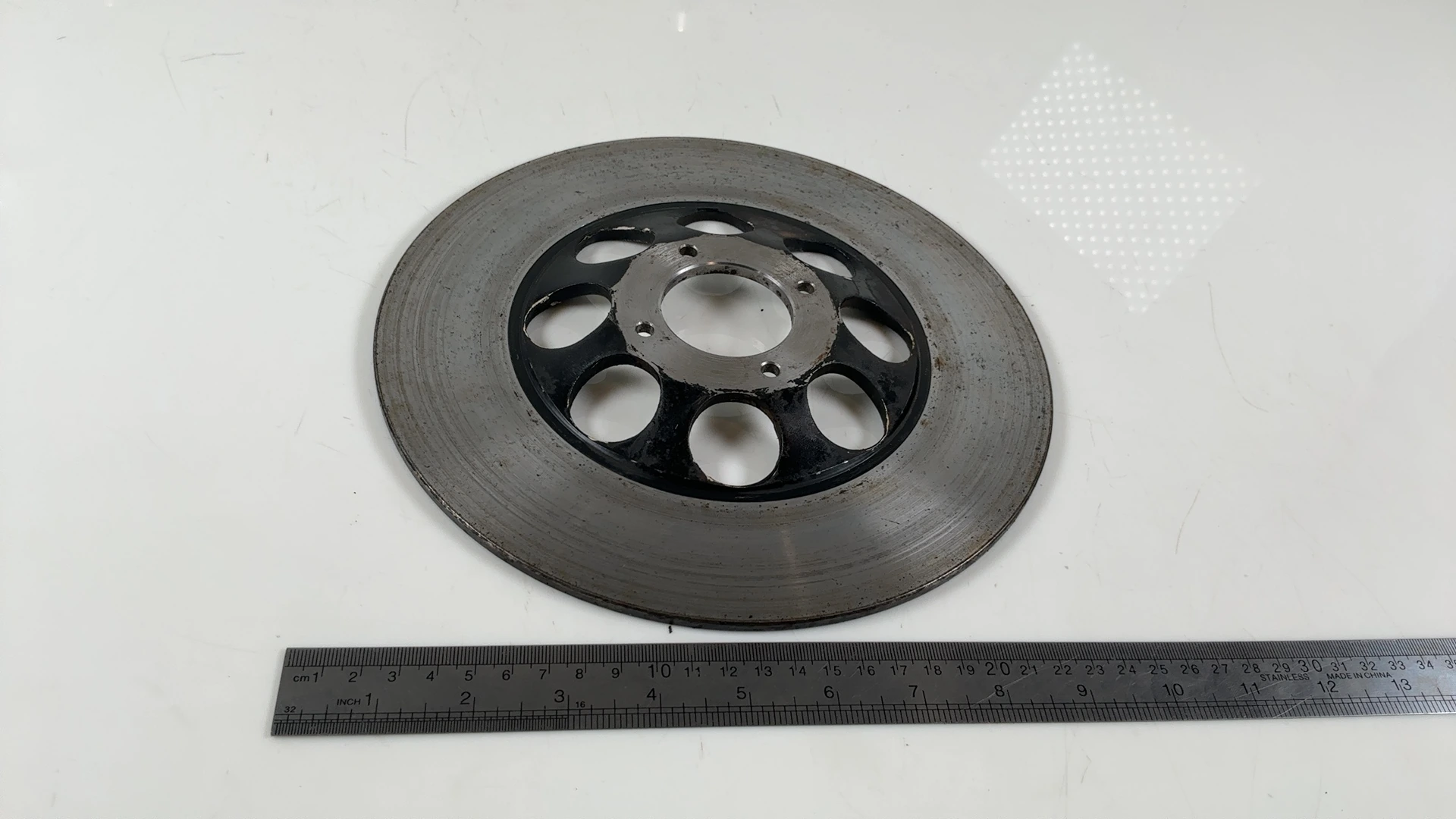 Honda CB125S CB125 125cc Front Brake Rotor Disc 1974 1975 OEM 45120-383-671 - Image 5