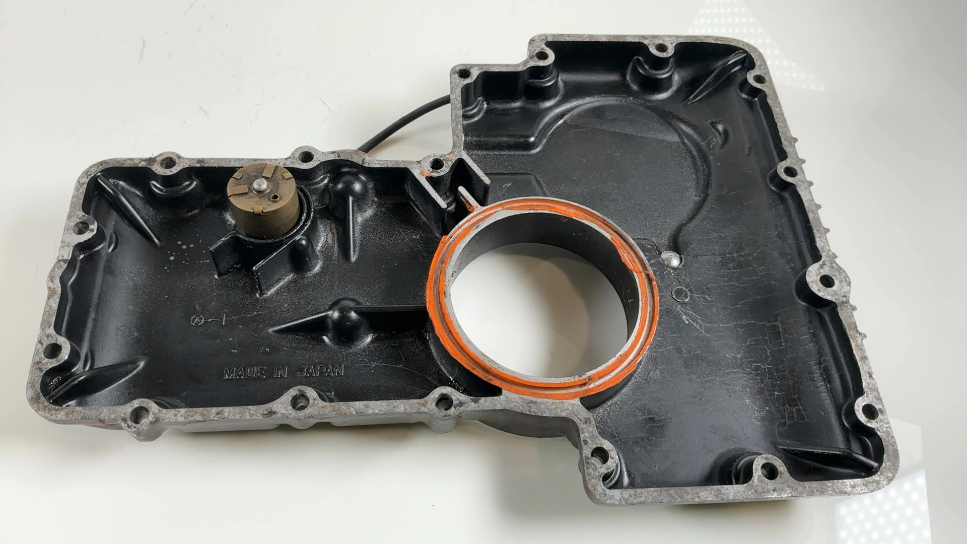 Kawasaki GPz1100 ZX1100A 1100 Engine Oil Pan 1983-1984 OEM 49034-5013 - Image 6