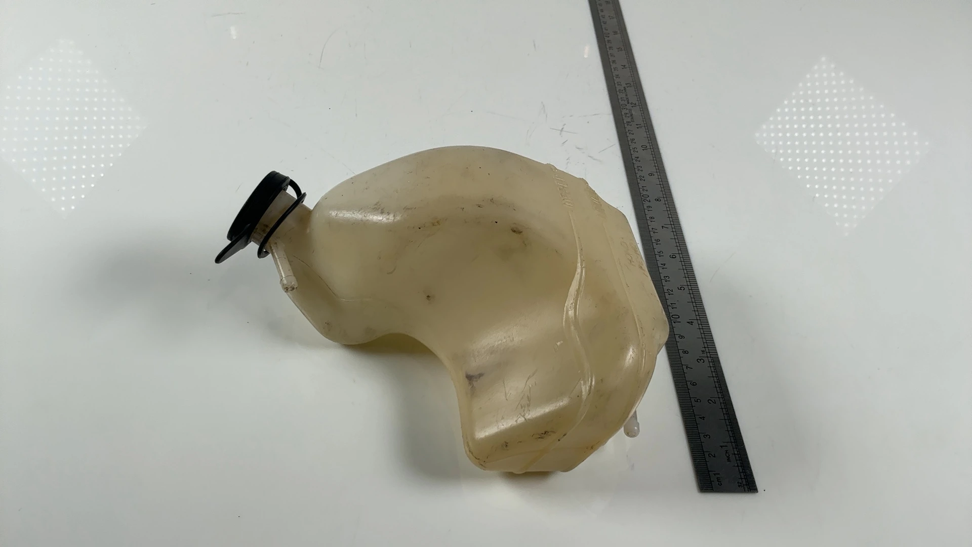 Honda CBR600 F2 F3 600cc Coolant Reservoir Tank 1991-1998 OEM 19101-MV9-010 - Image 3