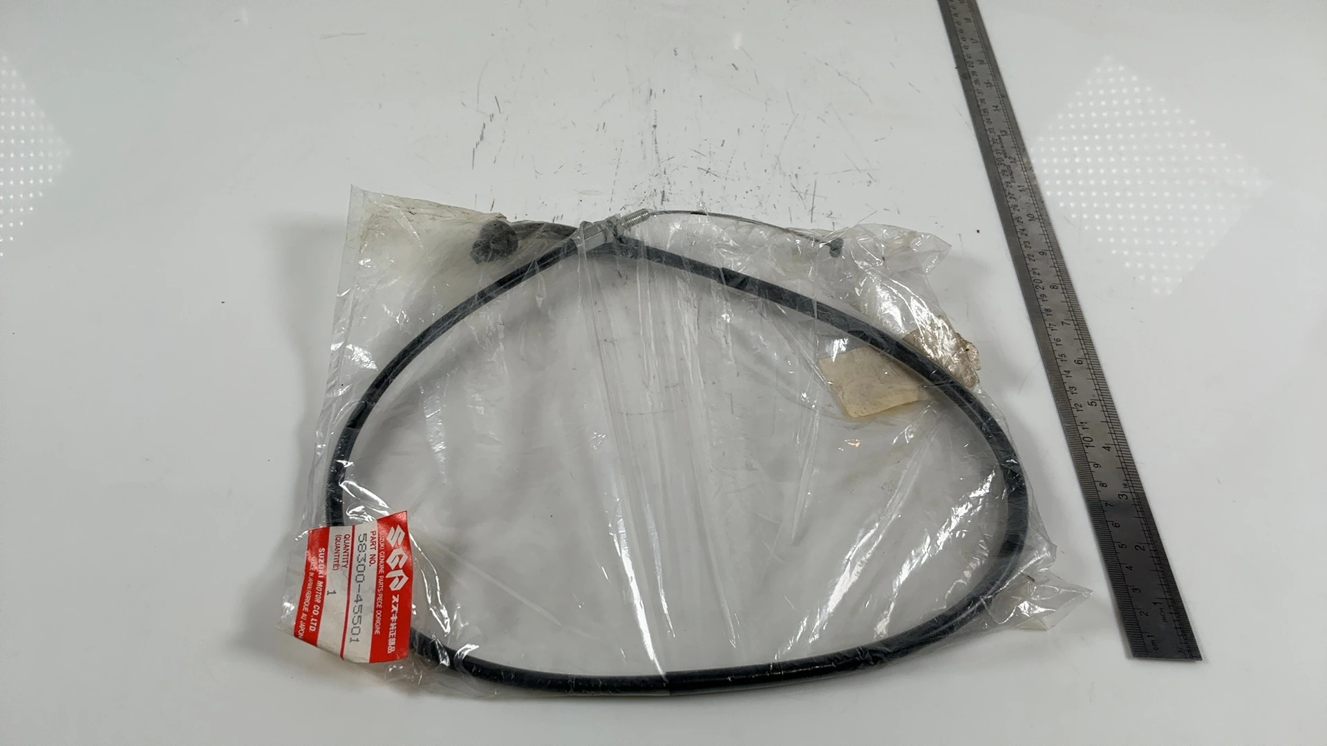 Suzuki GS1100S Katana GS1100 1000CC Throttle Cable 1982 1983 OEM 58300-45501 - Image 3