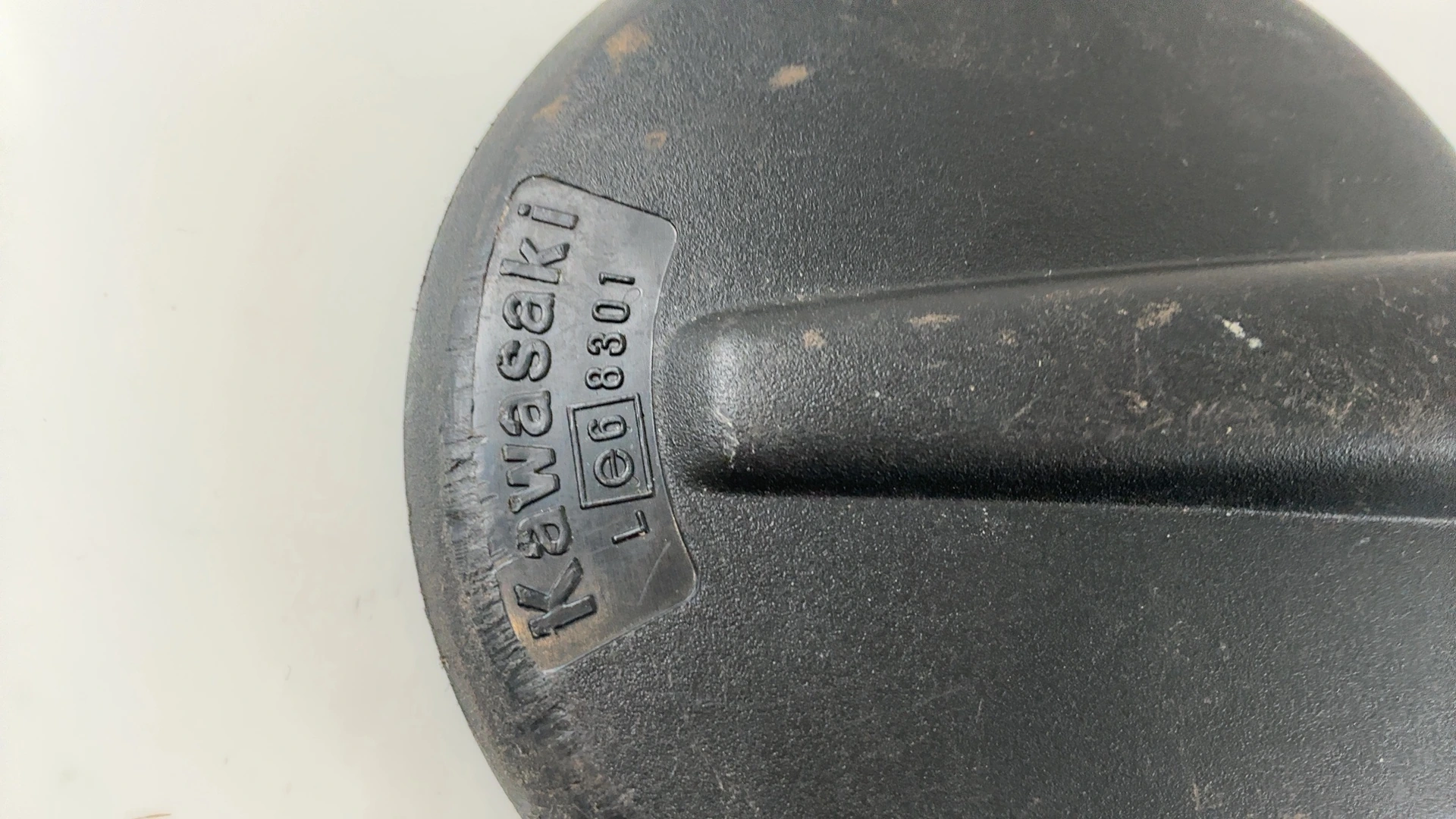 Kawasaki KLR 650 KL650A 650cc Right Mirror 1995-2007 OEM 56001-1204 Ichikoh 8301 - Image 5