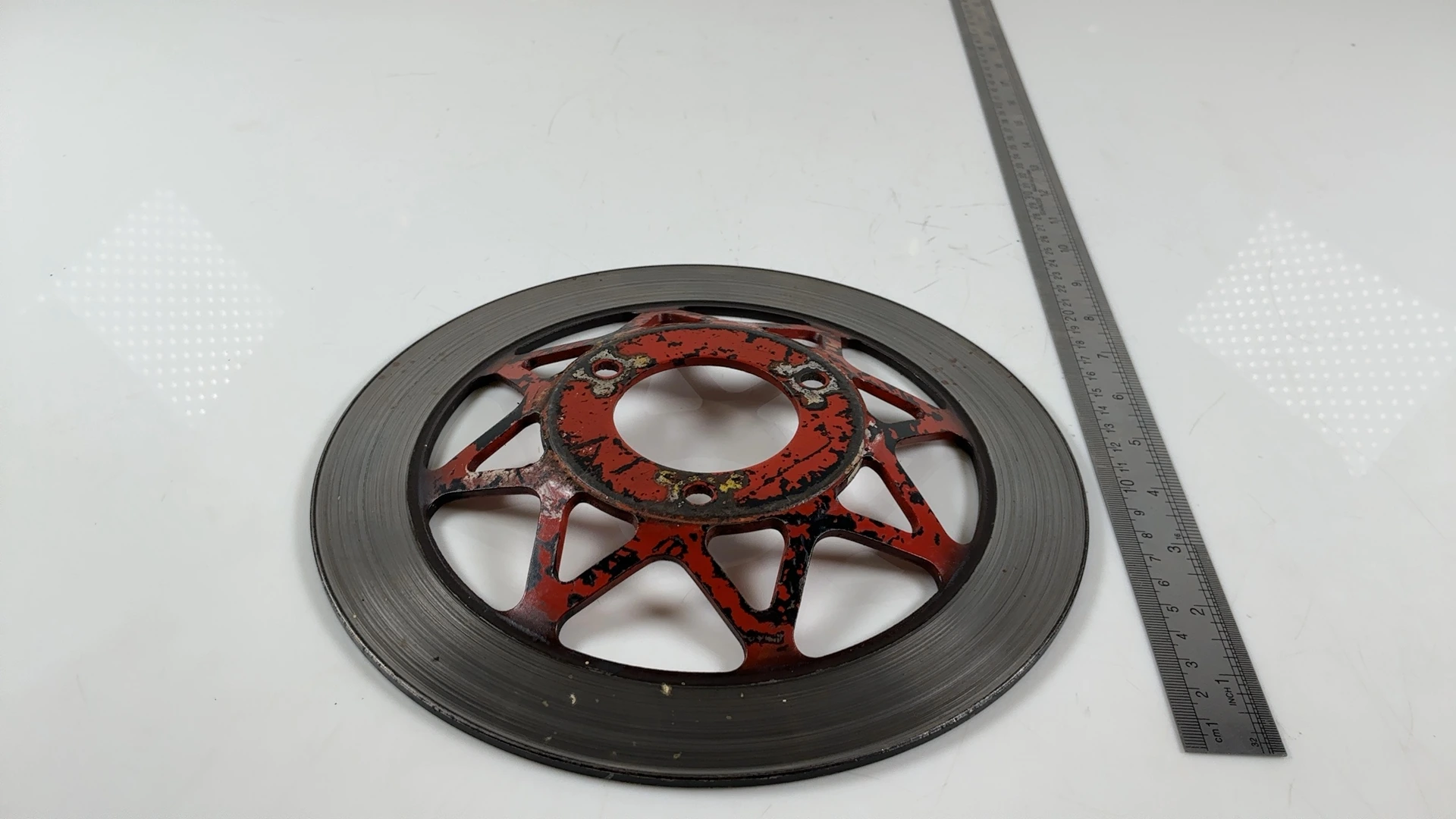 Honda MBX125F JC10 125cc Front Brake Disc Plate Rotor 1984-85 OEM 45121-KK4-000 - Image 3