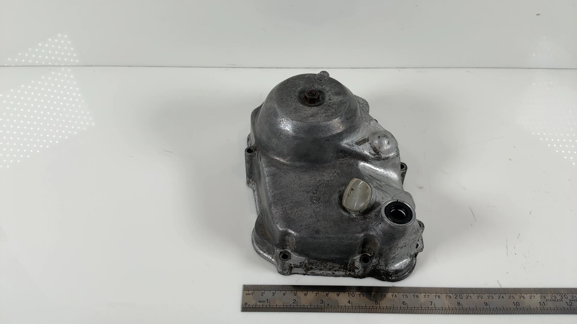 Honda Trail CT70 70cc Right Engine Clutch Cover 1991-1994 OEM 11330-045-010 - Image 2