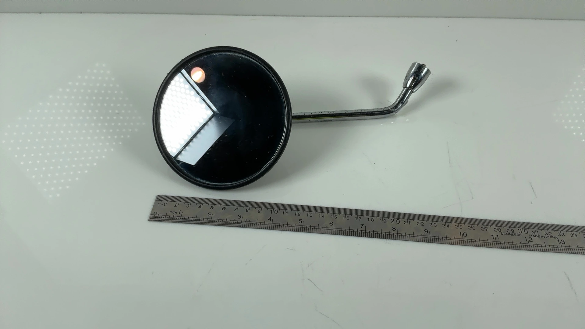 Yamaha TDR250 250cc Right Side Rear View Mirror 1988-1993 OEM 55V-26290-00 - Image 1