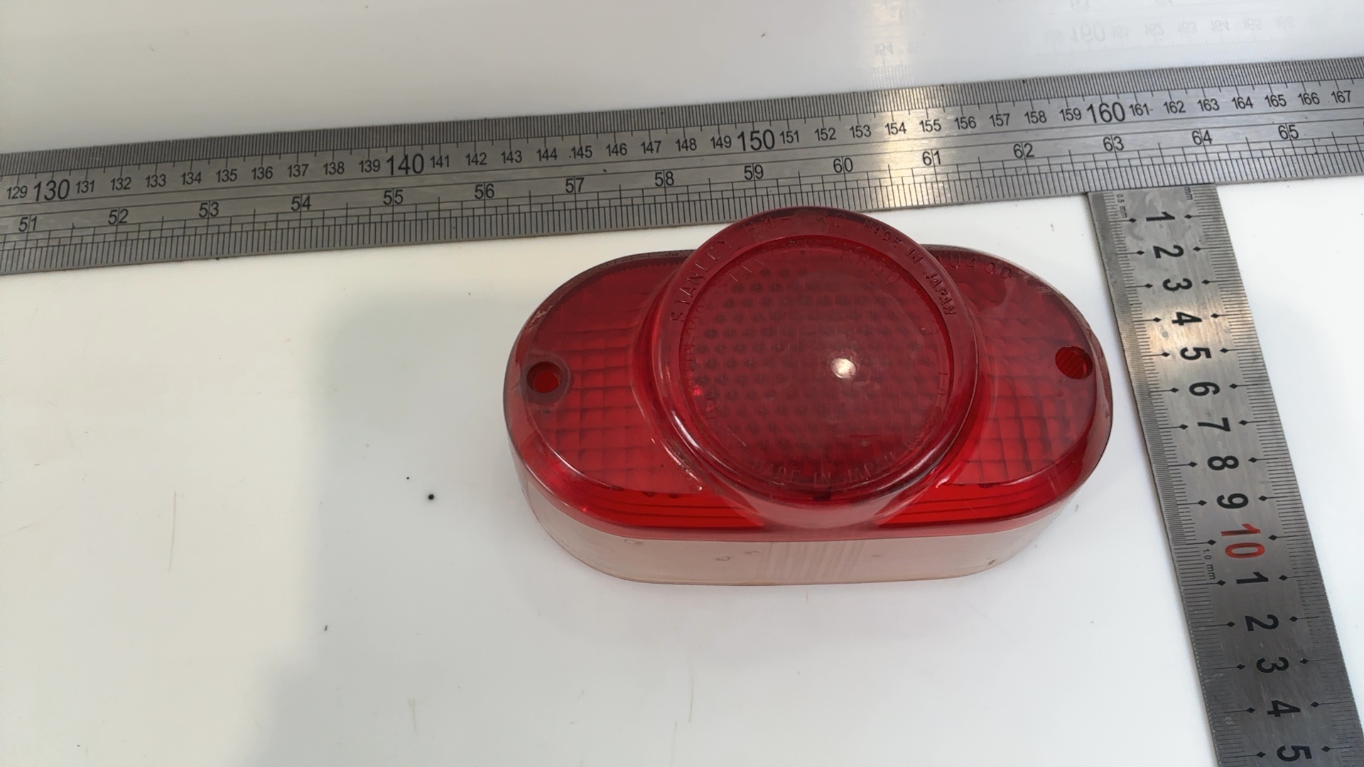 Honda C50 C70 CB125 50cc Tail Light Lens 1967-1971 OEM 33702-077-671 - Image 5