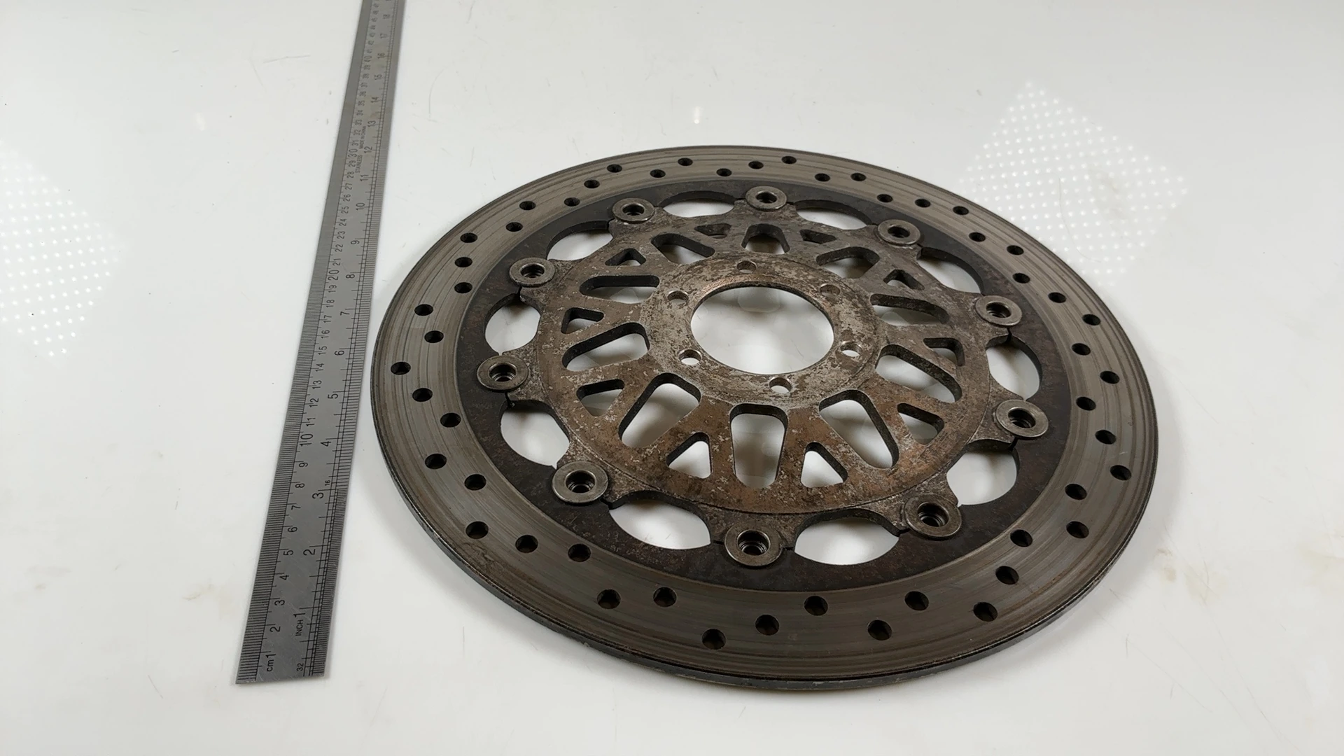 Honda CB-1 CB400F 400cc Front Brake Disc Rotor 1989 1990 OEM 45220-KAF-000 - Image 4