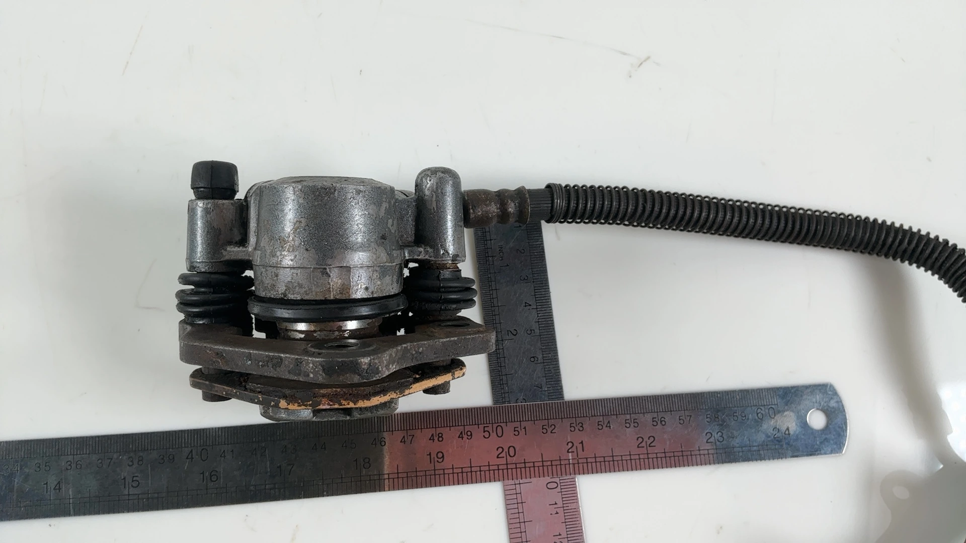 Kawasaki ZZR250 EX250H Rear Brake Caliper Master Cylinder 1990-07 43041-1372-DJ - Image 3