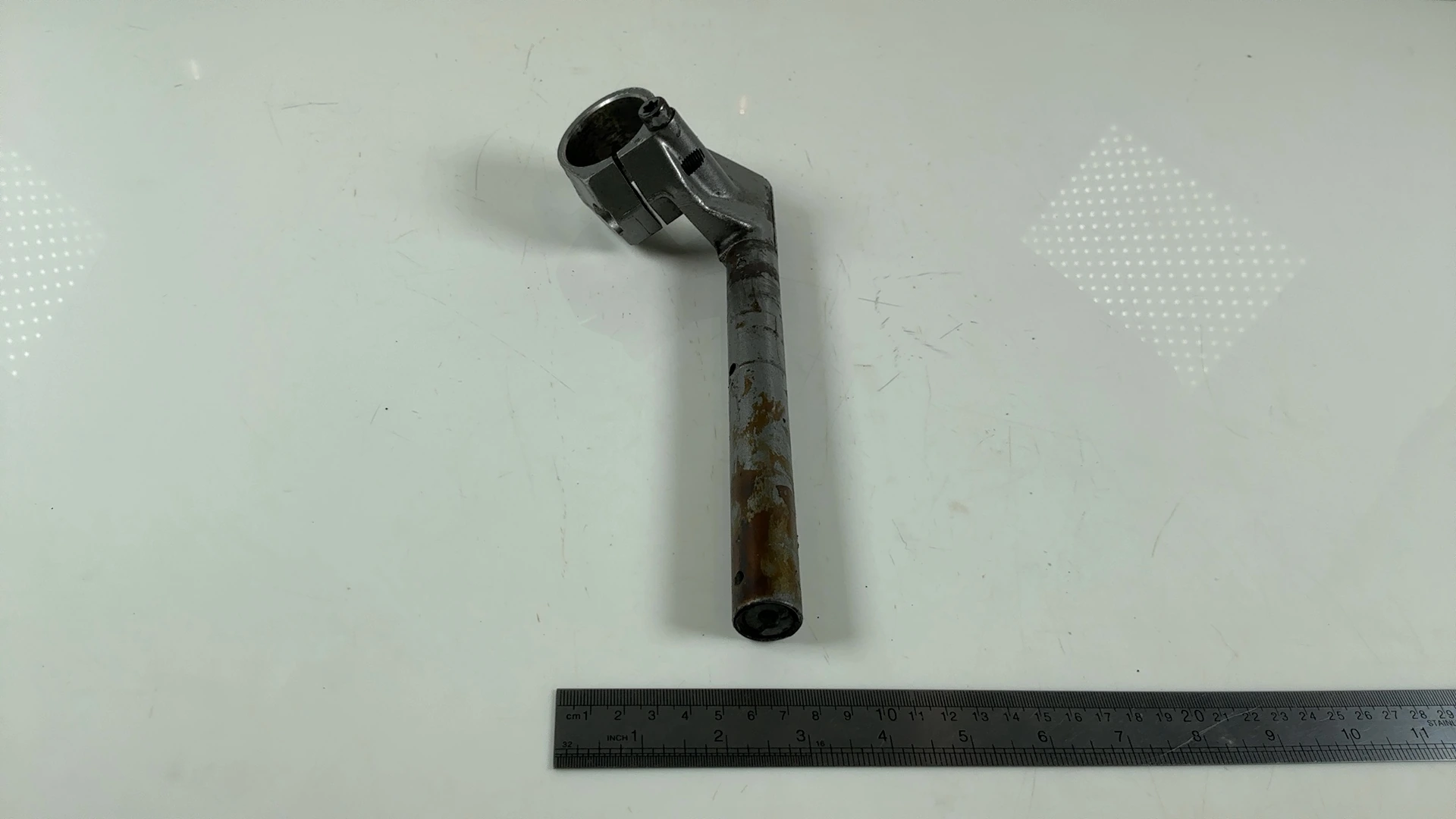Honda VT250 Spada MC20 250cc Left Clip On Handlebar 1988 1989 OEM 53150-KV0-700 - Image 5