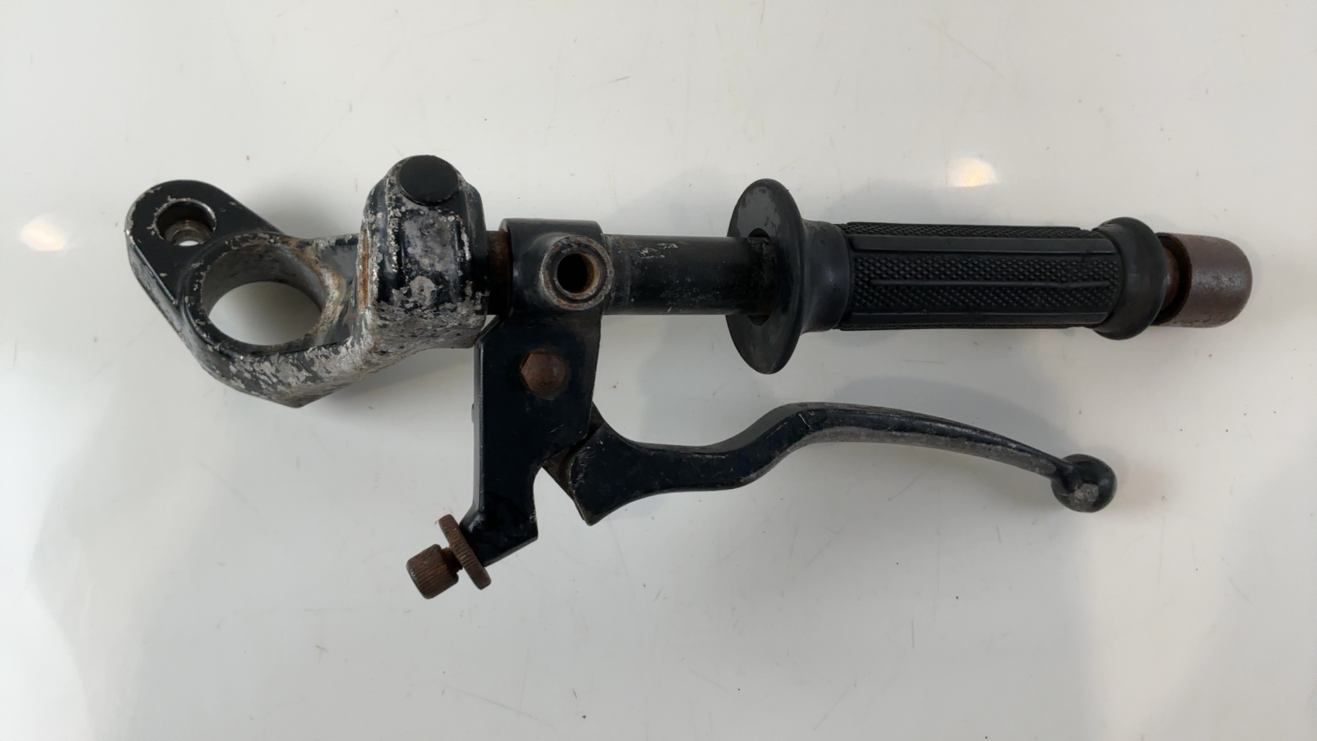 Suzuki GSX550ES GN71D 550cc Left Handlebar Clip On 1983-1987 OEM 56151-43501 - Image 2