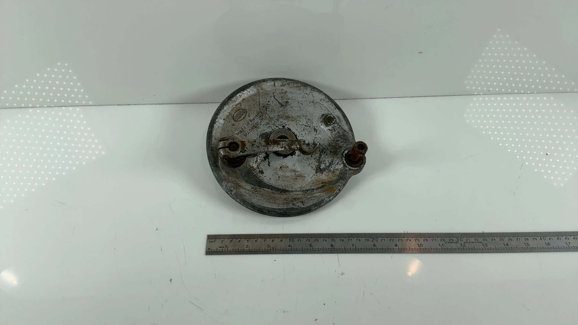 KTM 495 MC GS 495cc Rear Brake Plate 1981-1984 OEM 55101305000 - Image 5