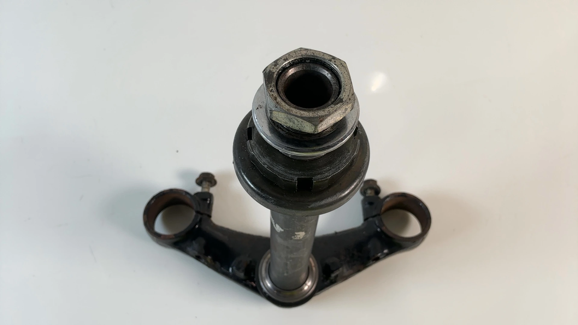 Honda CBX 400 CBX400F 400cc Lower Fork Bridge Yoke 1981-1984 OEM 53219-MA6-000ZA - Image 5