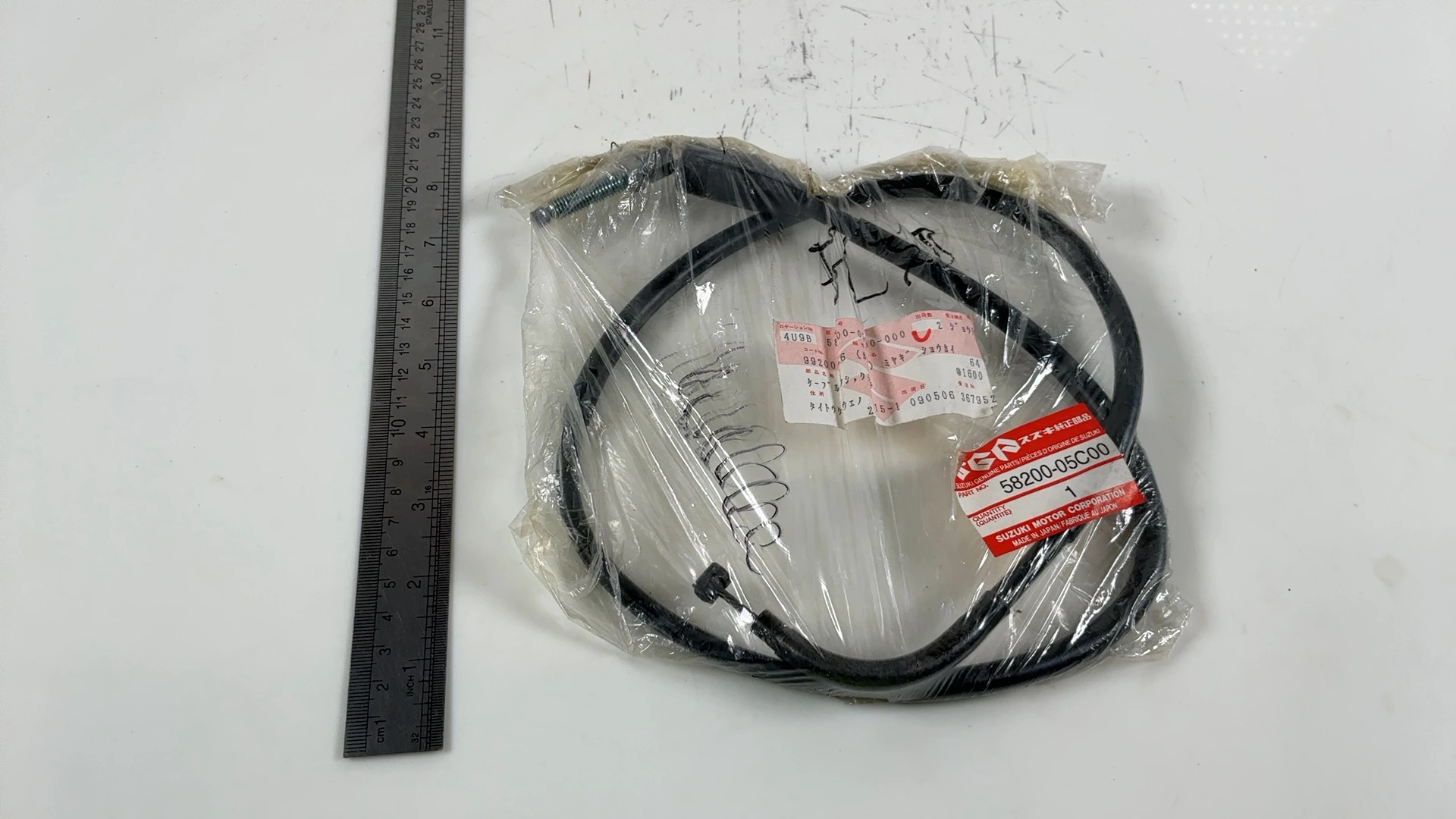 Suzuki GN125 GN 125 125cc Clutch Cable 1982-2010 OEM 58200-05C00 - Image 4