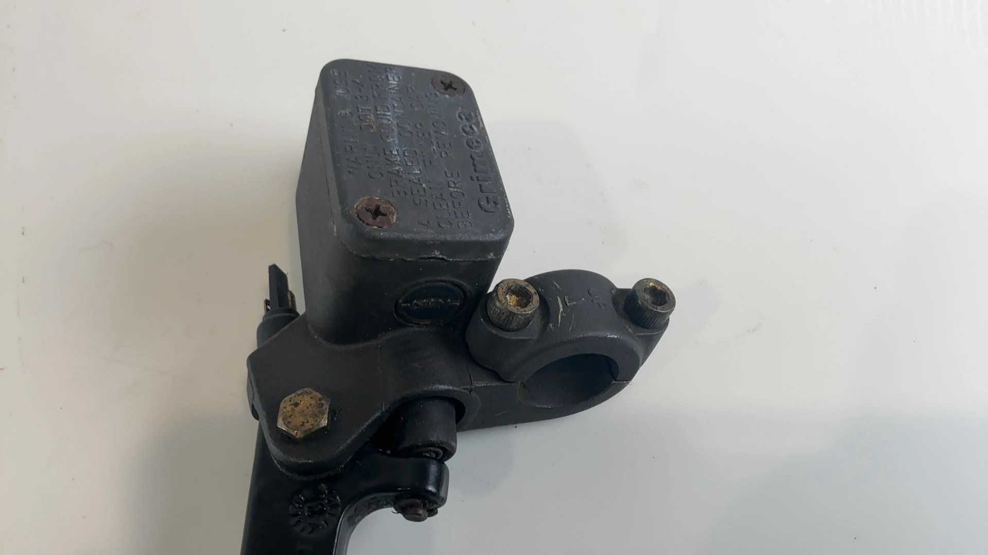 Aprilia SR 50 LC 50cc Left Rear Brake Master Cylinder 1992-2021 OEM AP8213260 - Image 6