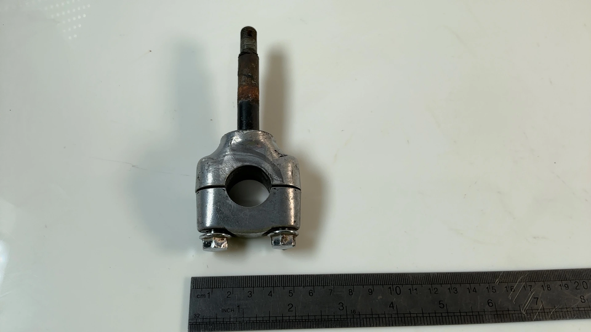 Kawasaki KZ440 LTD 440 Handlebar Holder Clamps Risers 1980 1981 OEM 46012-010 - Image 5