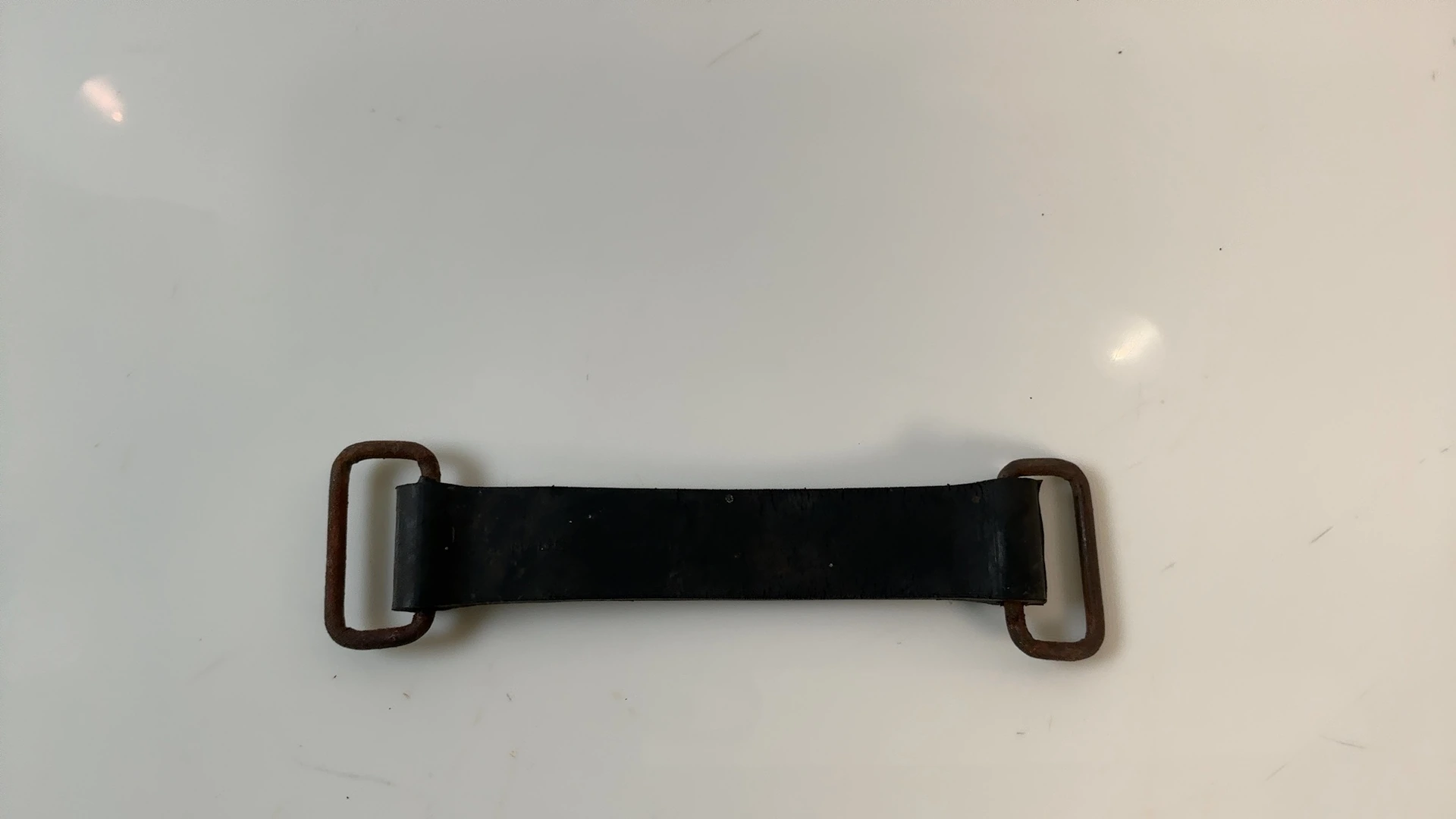 Kawasaki KDX125 KDX125A 125cc Battery Box Rubber Strap 1990-1999 OEM 92072-1144