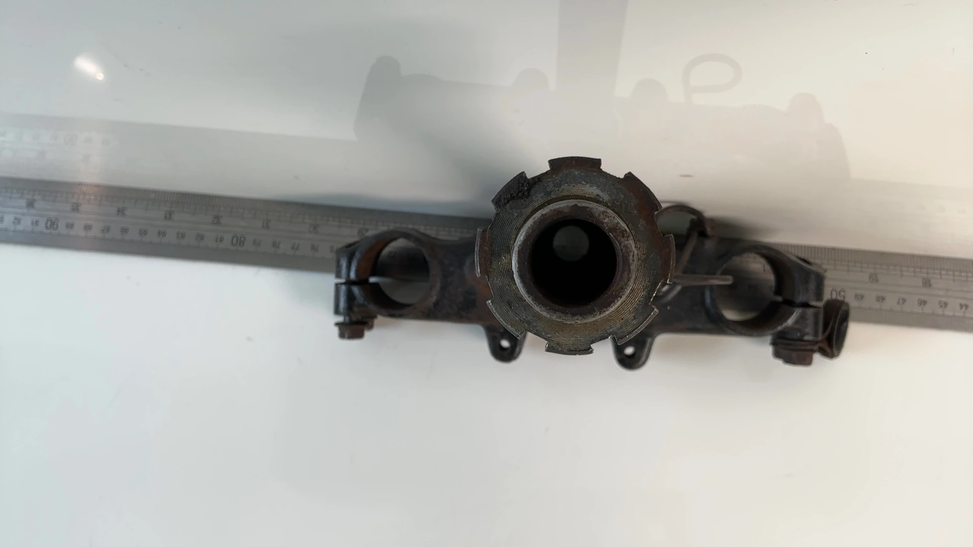 Honda XL125R XL200R 125 200 Lower Fork Bridge Yoke 1982-1984 OEM 53200-KB9-000 - Image 4