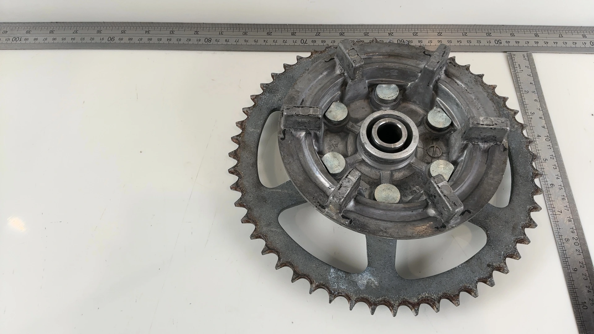 Suzuki Katana GSX1100F 1100 CC Rear Sprocket Carrier Hub 1988-93 OEM 64611-48B00 - Image 5