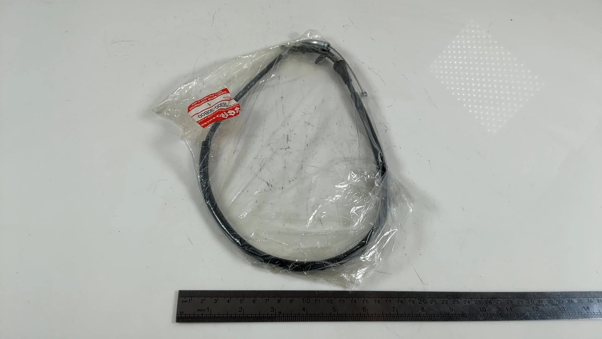 Suzuki GSX400 Impulse GSX400X 400cc Throttle Cable 1986-1989 OEM 58300-30B00 - Image 5