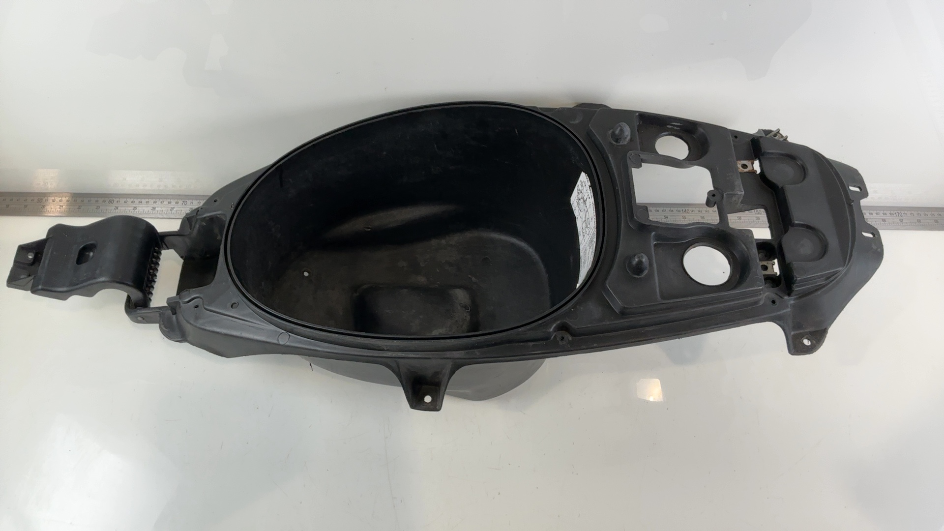 Aprilia SR 50 2nd Gen 50CC Under Seat Storage Box 1999-2003 OEM AP8144208 - Image 2
