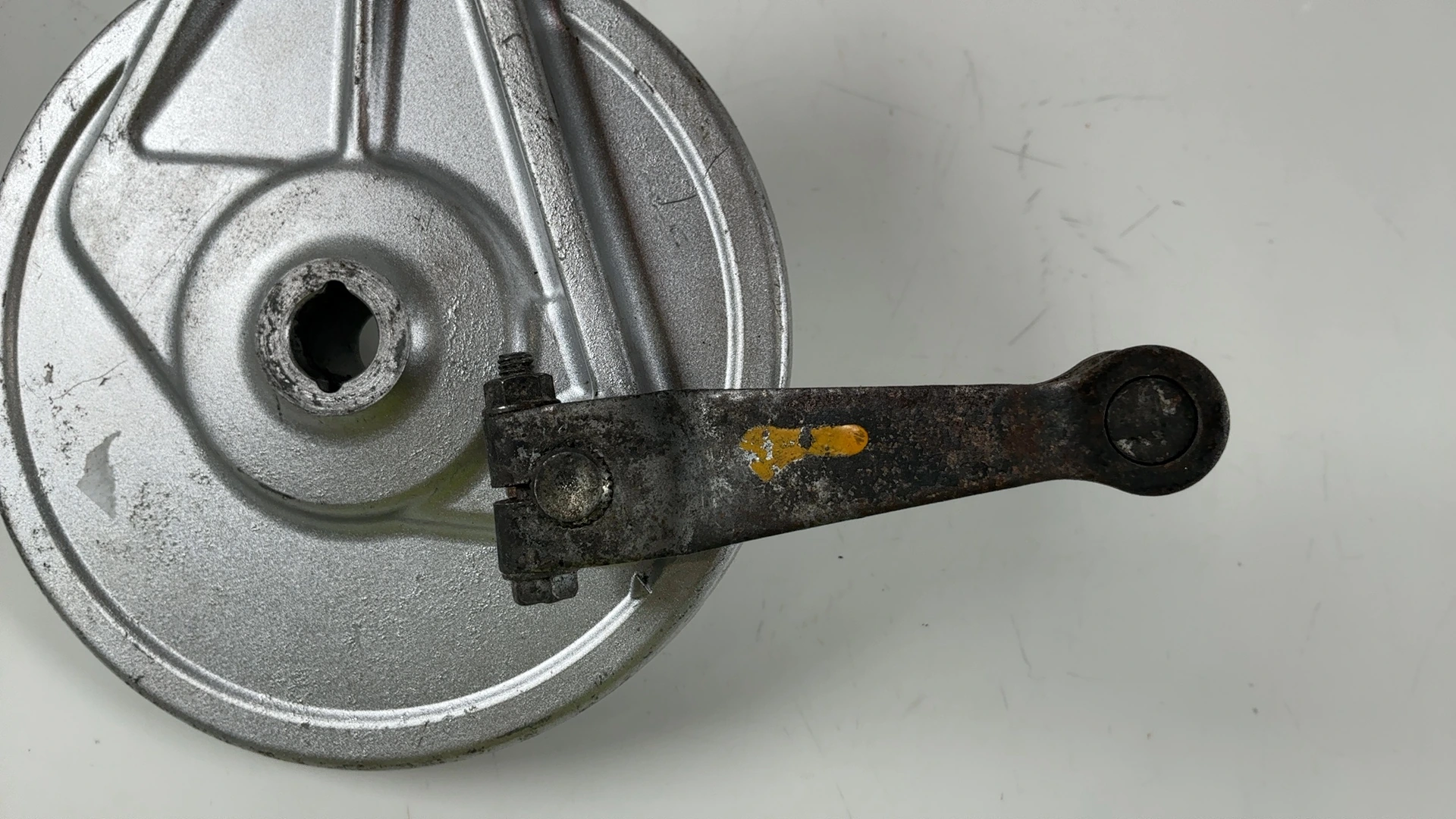 Honda Benly CD200 CD 200 200cc Rear Brake Plate Panel 1981-84 OEM 43100-405-000 - Image 6