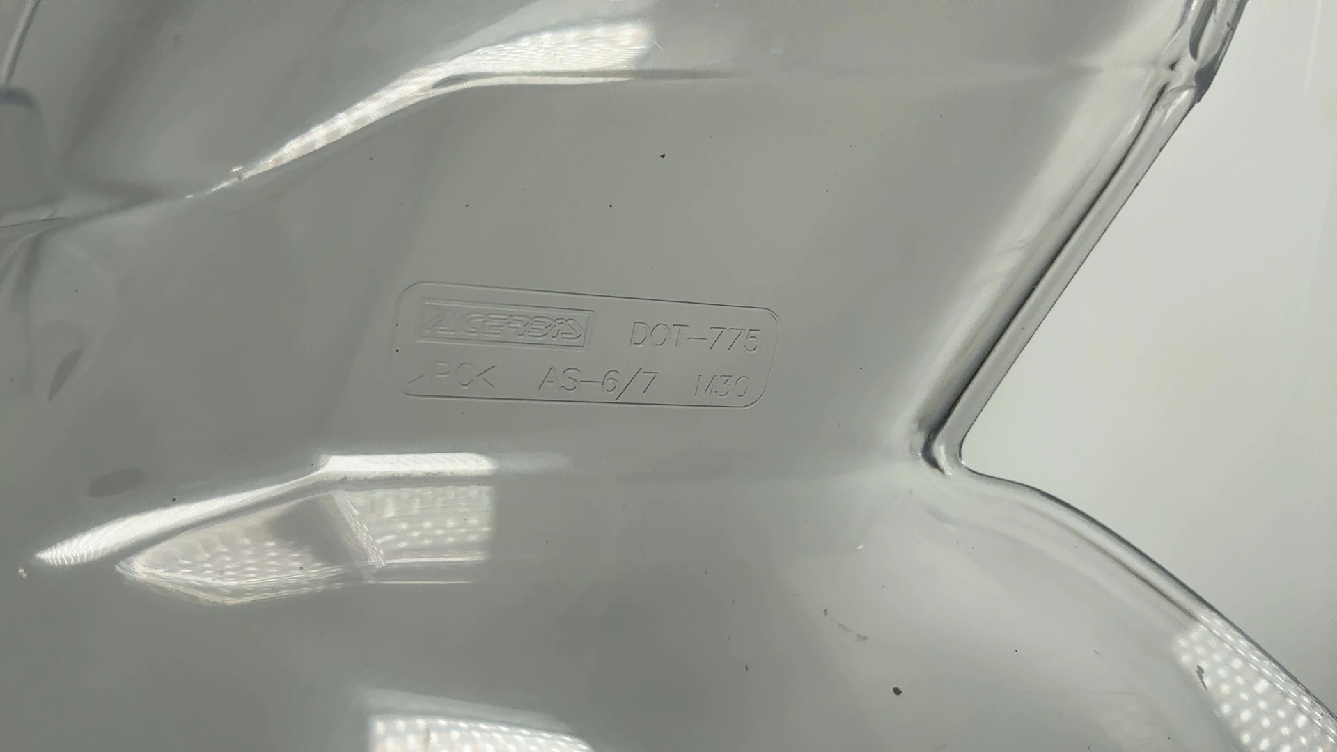 Triumph Tiger 800 XC Windshield 2011-2014 OEM T2305320 Acerbis DOT755 AS6 M30 - Image 12