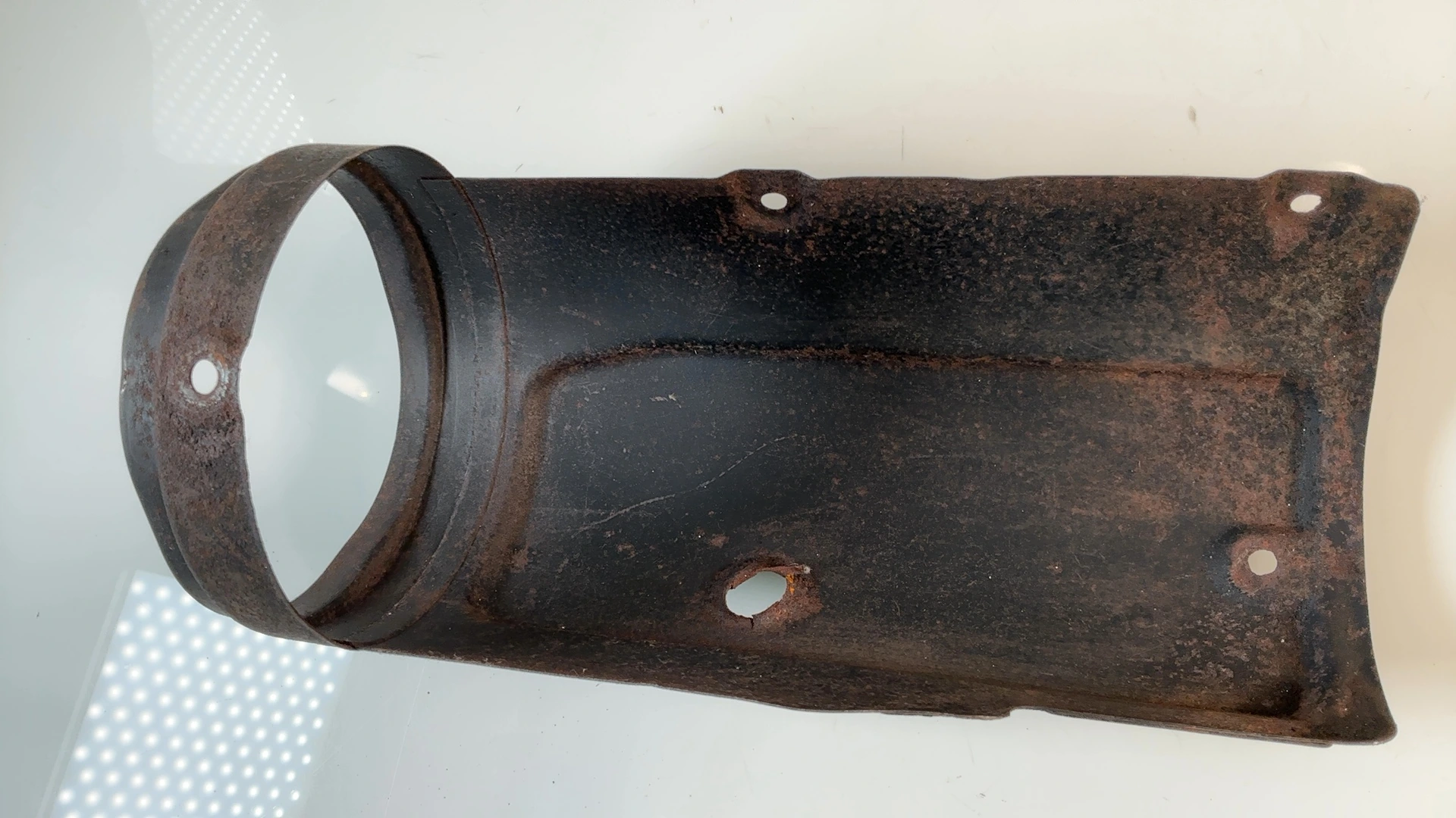 Yamaha BWs 50 CW50 50cc Exhaust Heat Shield 1990-2003 OEM 4VA-E4718-00 - Image 2