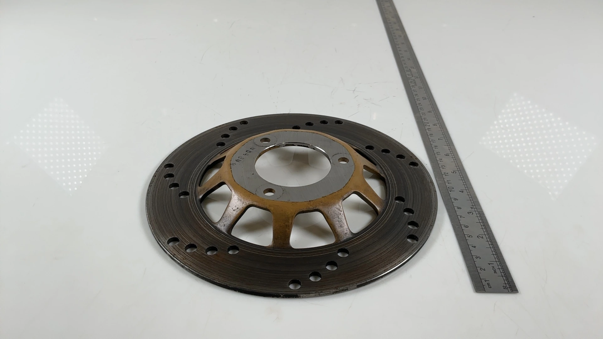 Honda NSR 125 JC22 125cc Rear Brake Disc Rotor 1994-2003 OEM 43251-KBS-900ZA - Image 3